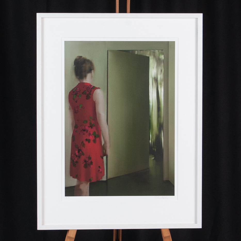 TIINA HEISKA. Pigment print "She had roses on her dress".