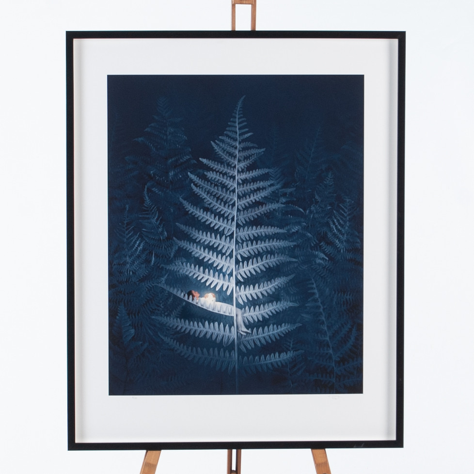 SONJA HESSLOW. Foto/pigm print "Keep the light on".