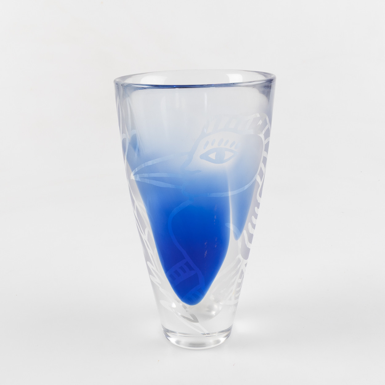 ULRICA HYDMAN-VALLIEN. Vaser, 2 stycken, Kosta Boda.