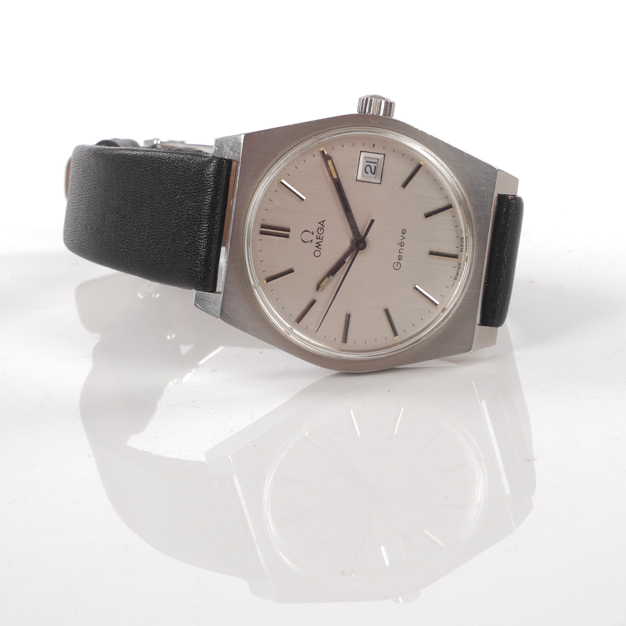 OMEGA. Armbandsur herr, manuell, 1960/70-tal.