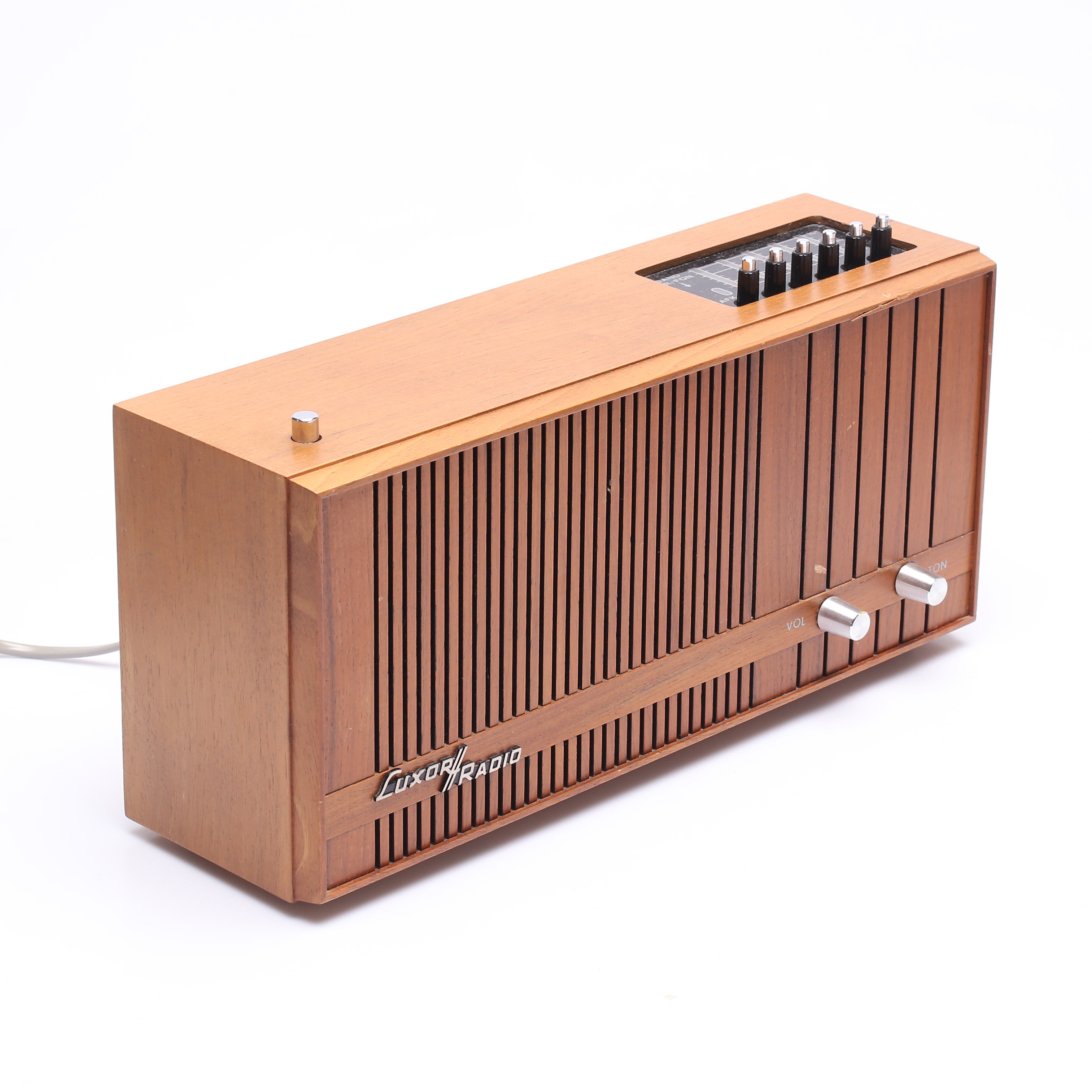 RADIO, Luxor Radio, teak.