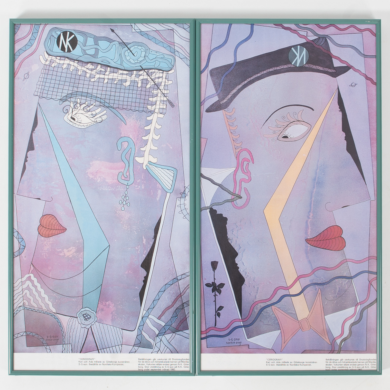 SVEN-GÖRAN SVENSSON G:SON. Tryck Karl och Ada för Nordiska kompaniet.