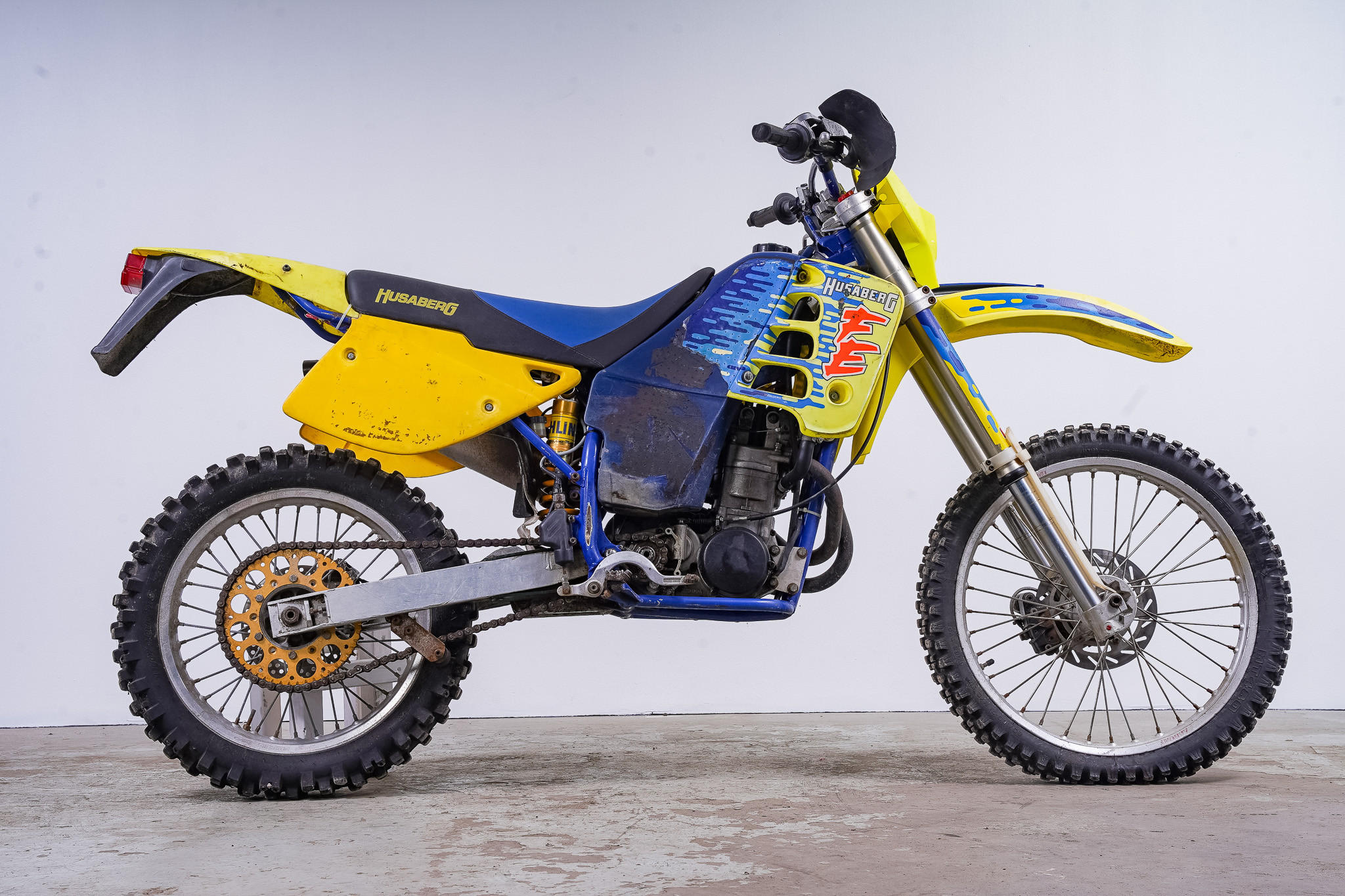 HUSABERG, modell FE400, ca 1996, Sverige.