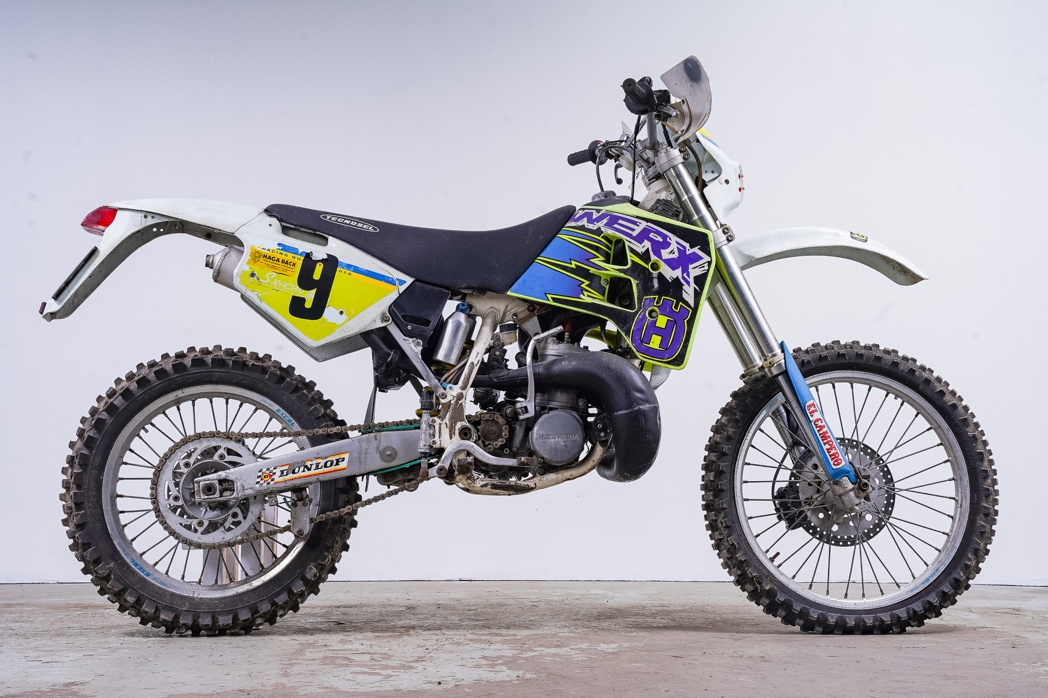 HUSQVARNA, modell WR250, 1994, Italien.