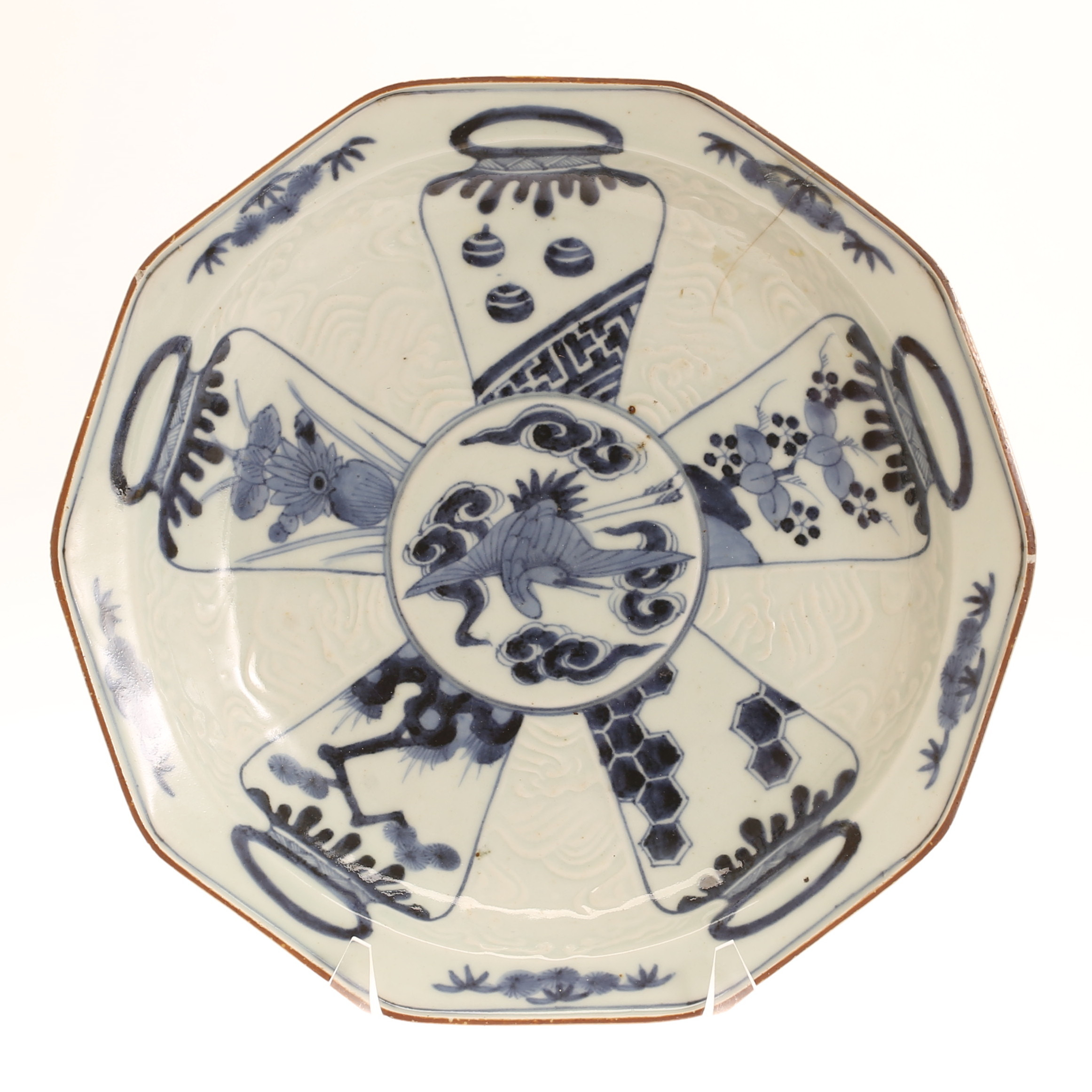 SKÅLFAT, porslin, Kina 1800-tal.