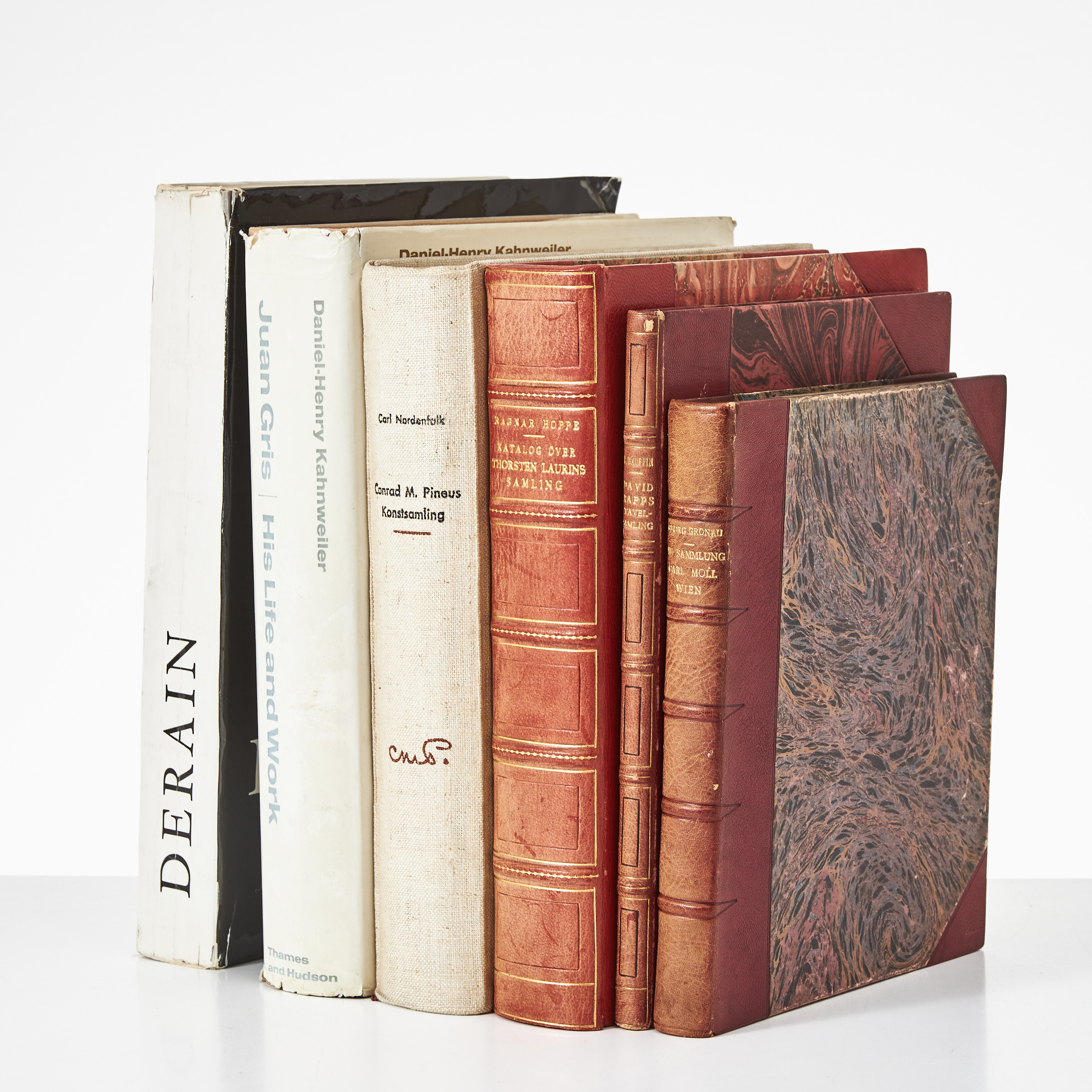 KONSTBÖCKER, CA 1920-1969, 6 VOLYMER.