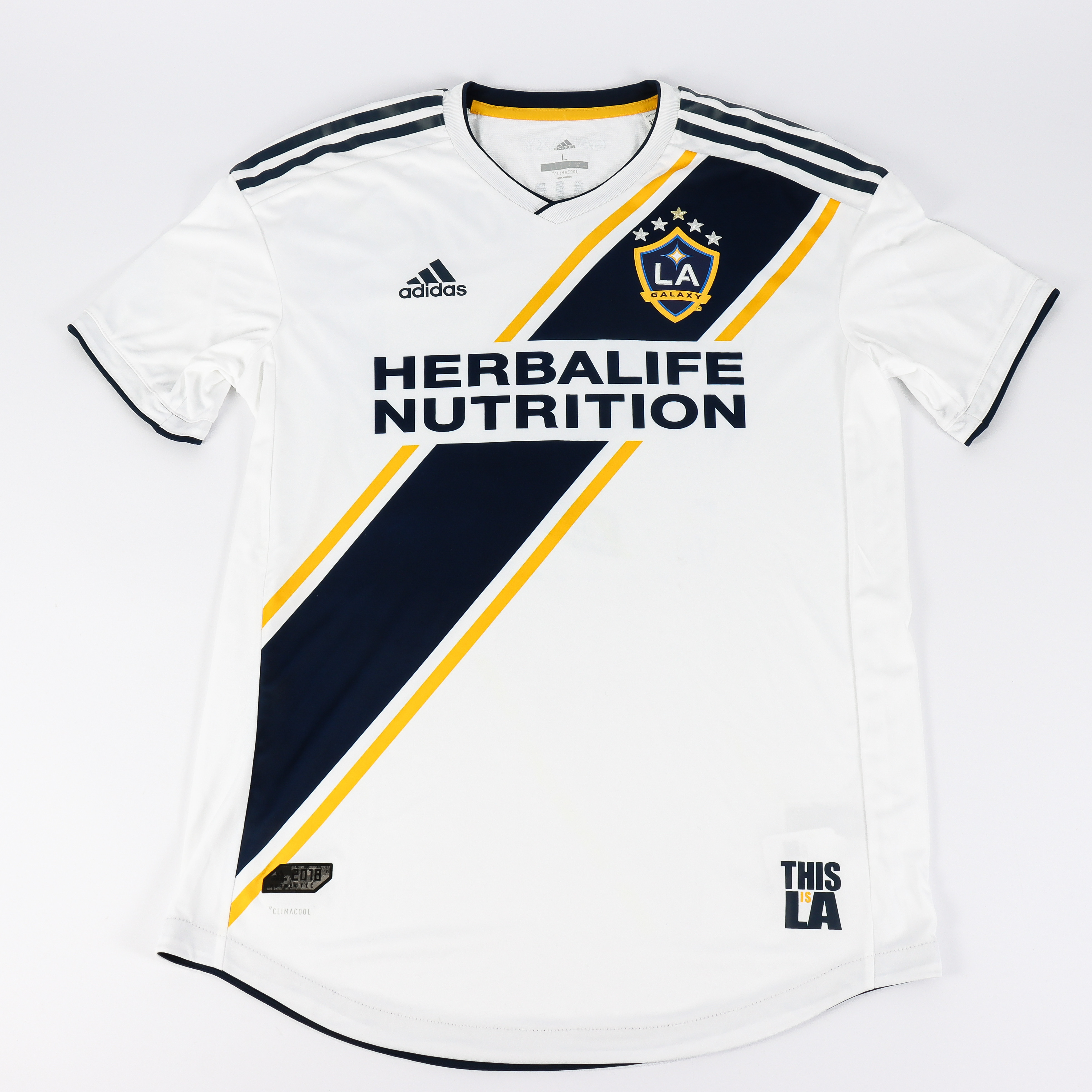 ZLATAN IBRAHIMOVIĆ Matchtröja, LA Galaxy, 2018, signerad.