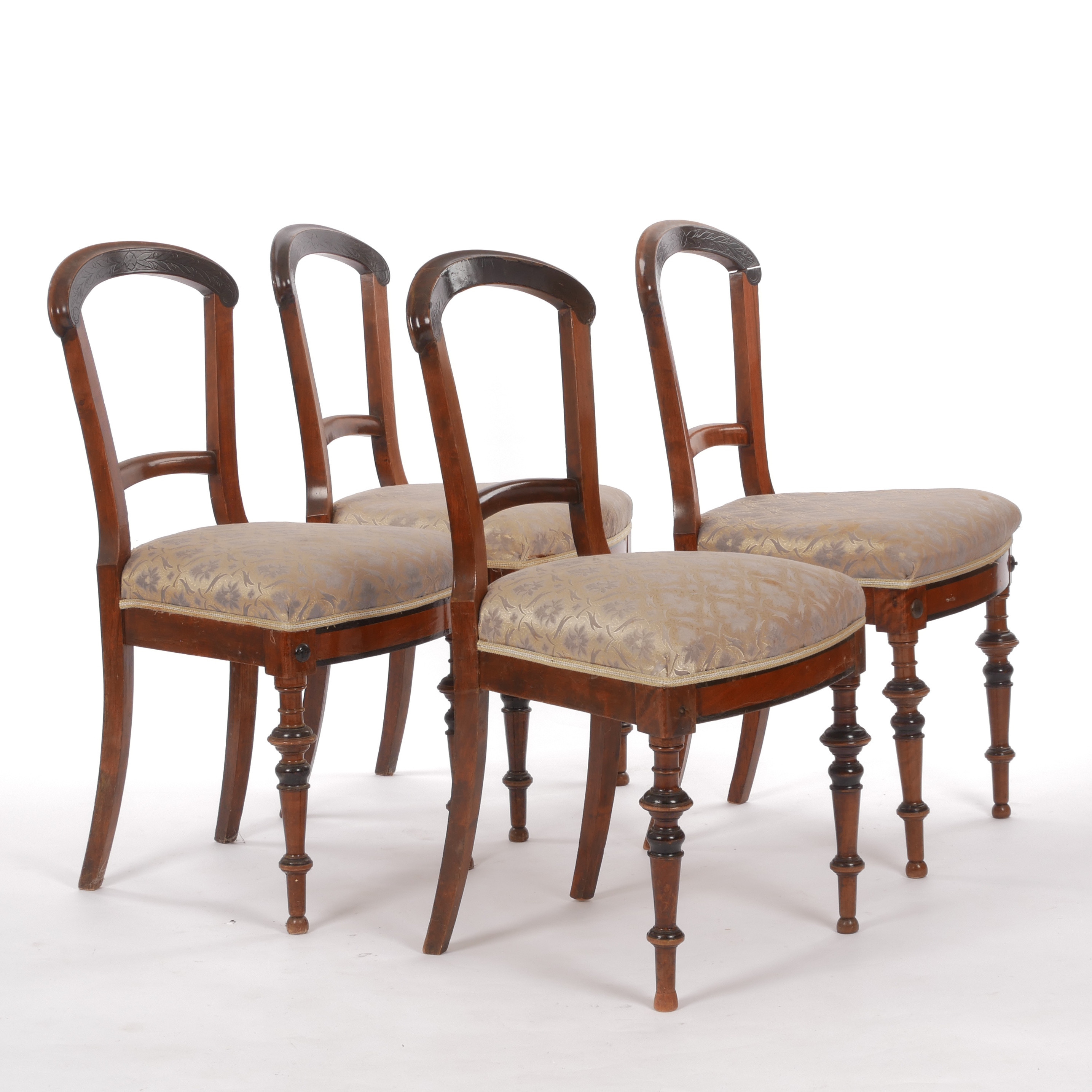 STOLAR, 4 st, nyrenässans, 1800-talets sista del.