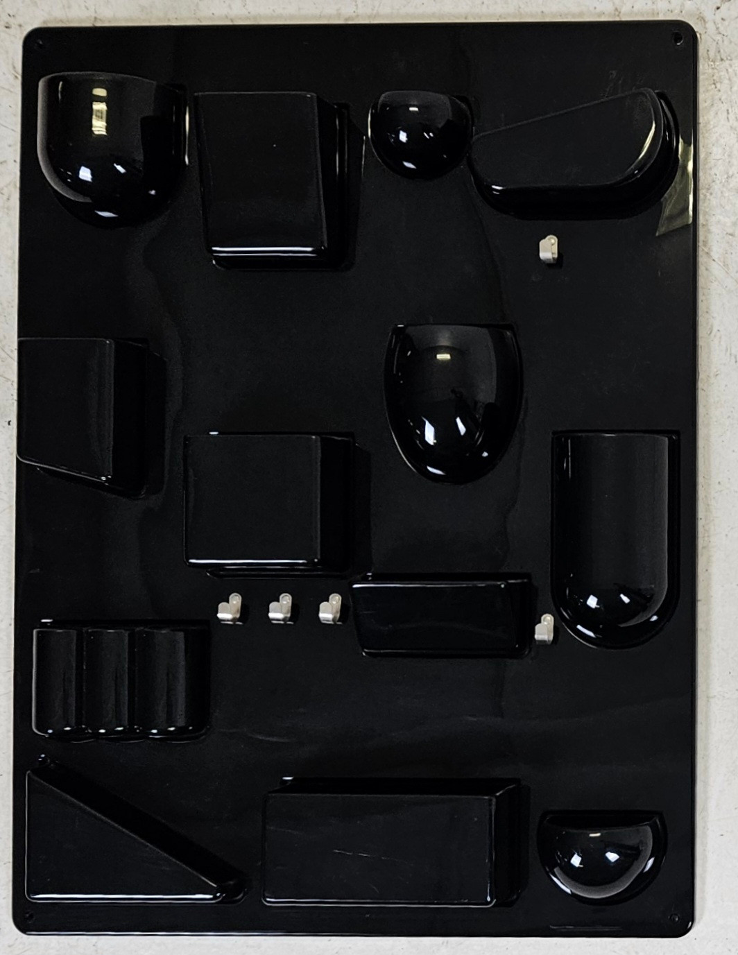 DOROTHEE MAURER-BECKER. Väggförvaring, "Utensilo", Design M, Västtyskland, designad 1969.