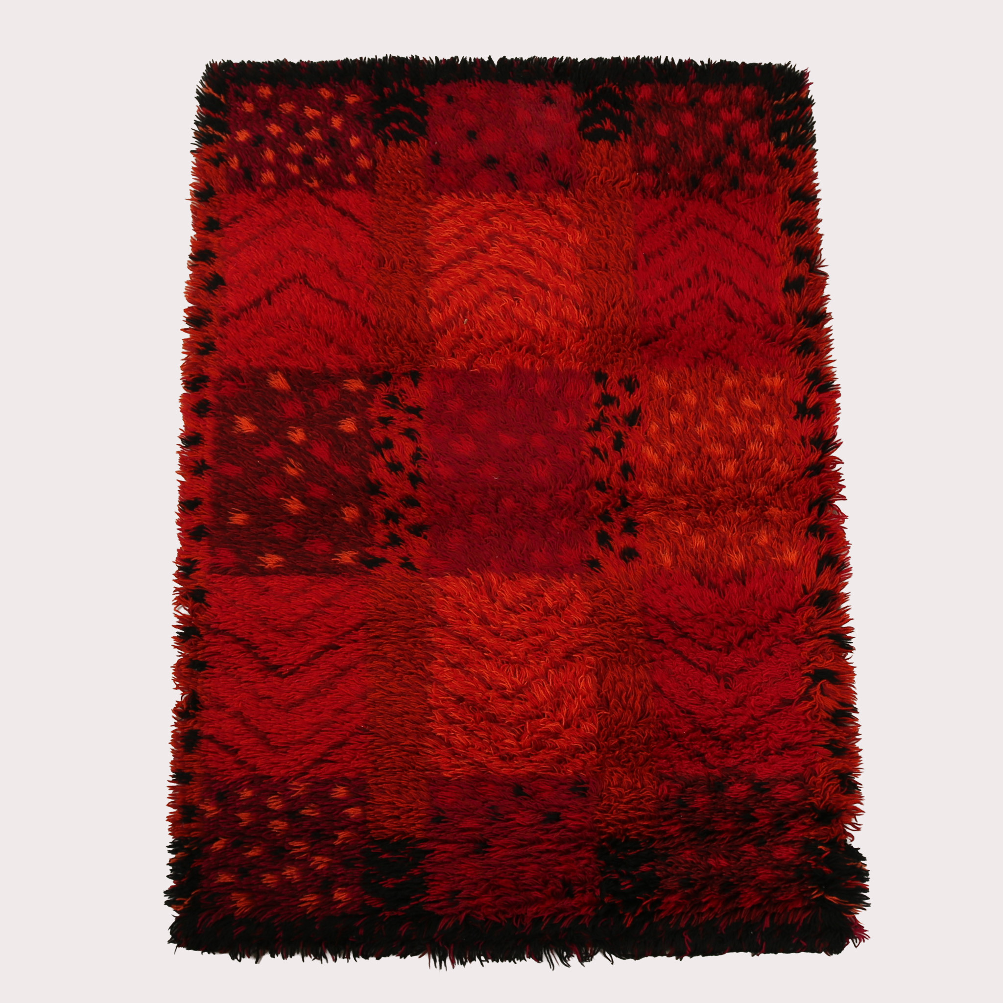 MARIANNE RICHTER. Ryamatta, "Alvastra", Östergyllen från AB Wahlbecks Fabriker i Linköping.