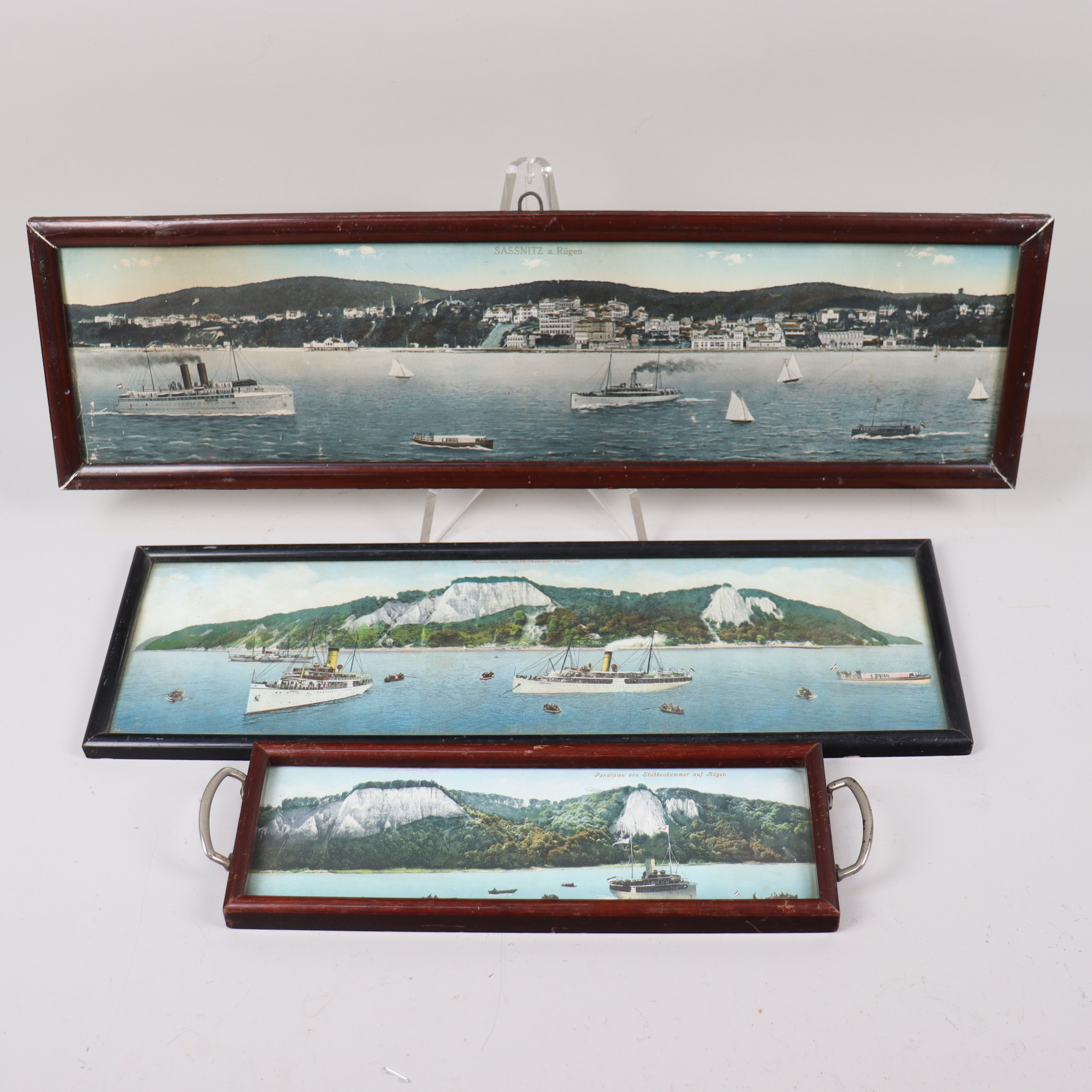 PANORAMABILDER, Sassnitz och Rugen, 3 st.