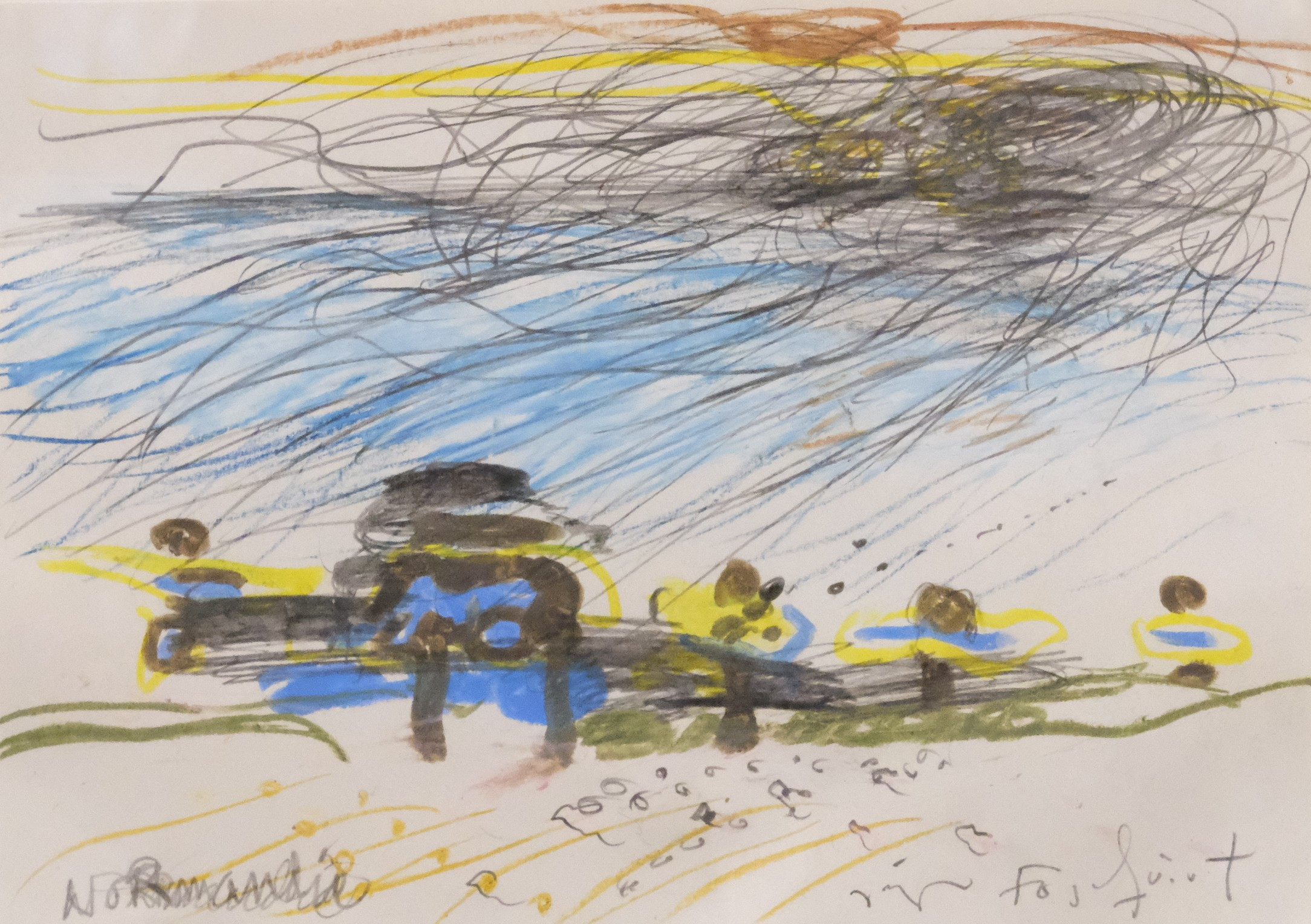 JÖRGEN FOGELQVIST. BLANDTEKNIK.