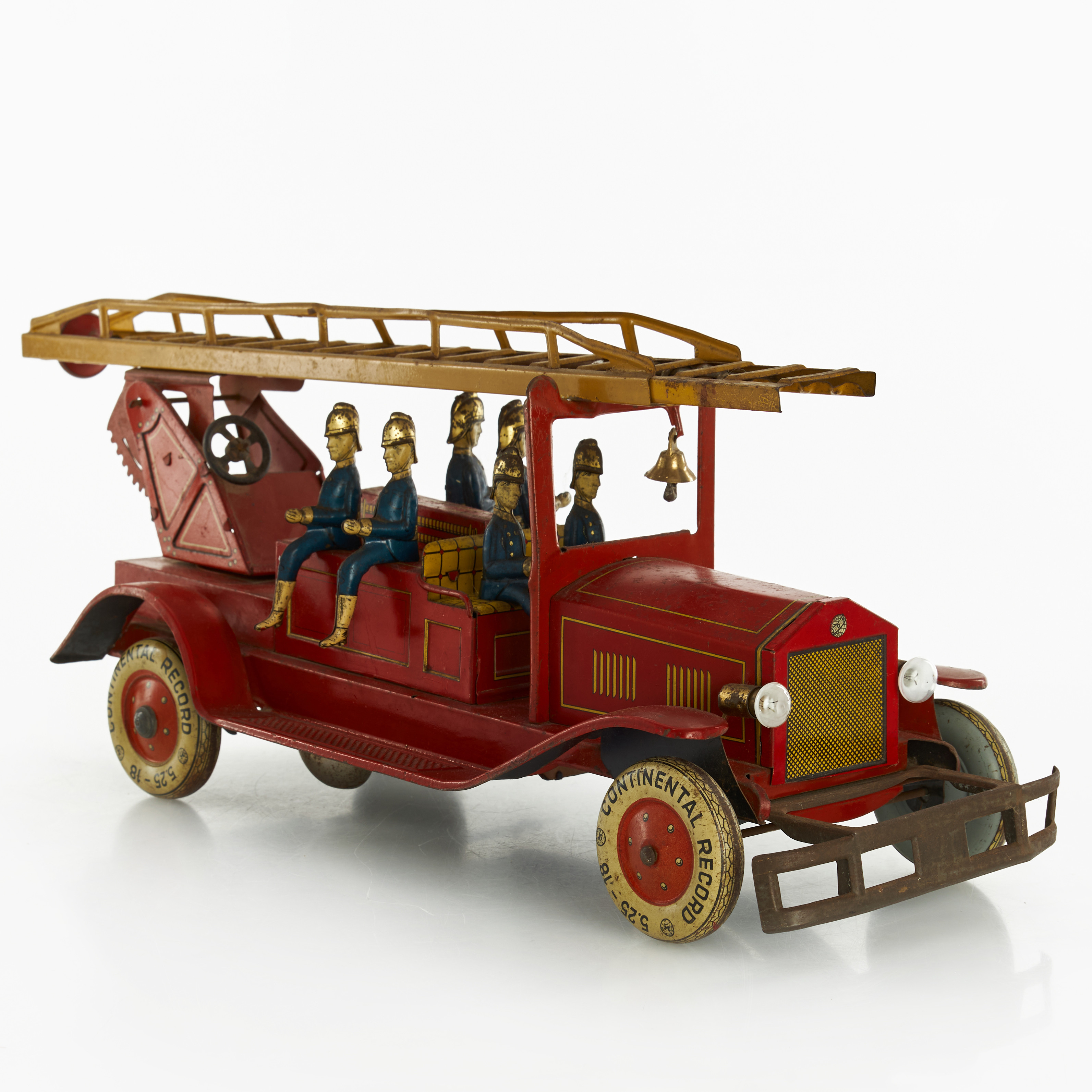 TIPP & CO. Brandbil, Tyskland, 1940-tal. Litograferad plåt, urverk.