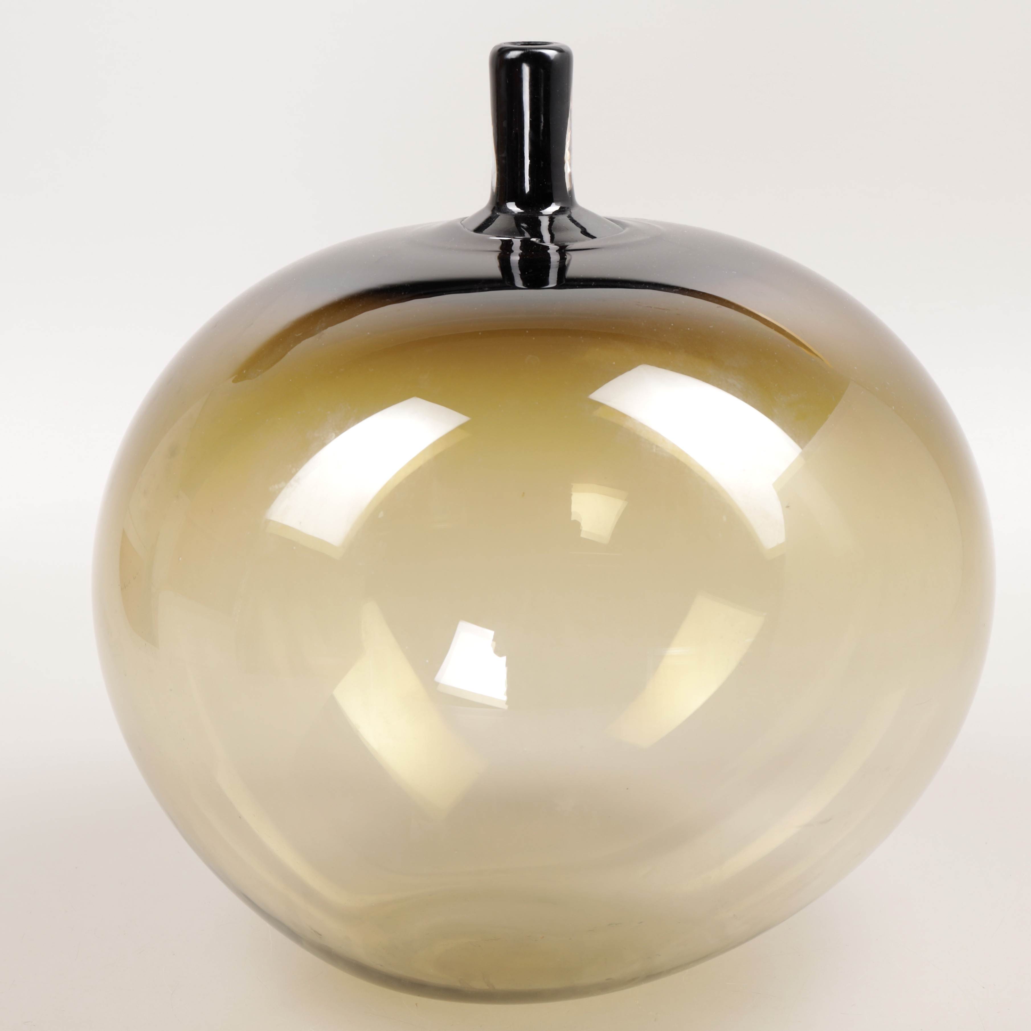 INGEBORG LUNDIN. "Melon", vas, glas, Orrefors EXPO, nr 9-59, signerad.