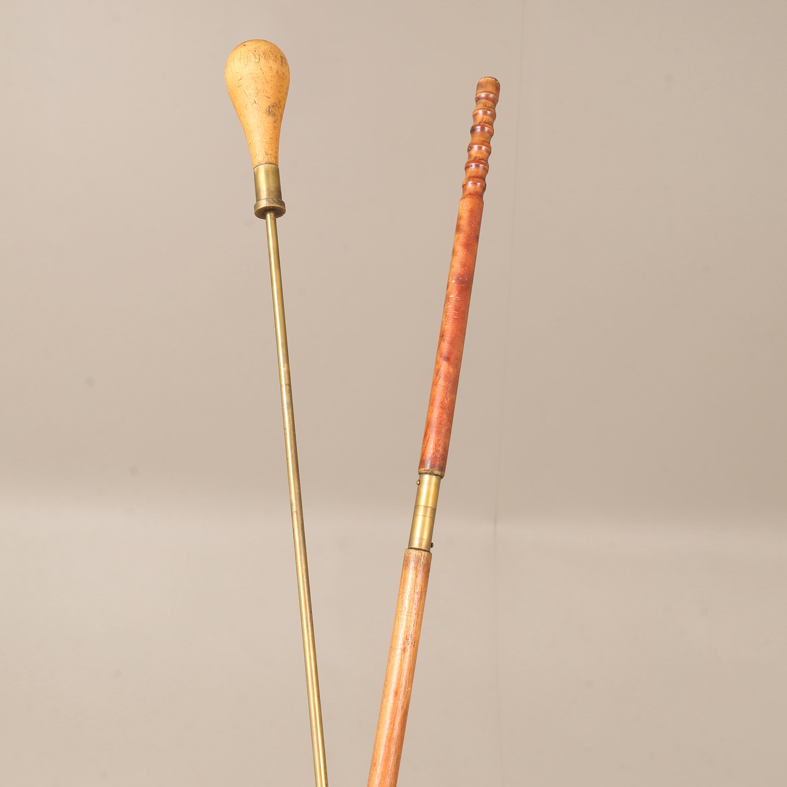 LÄSKSTÄNGER, 2 stycken, till Mausergevär och hagelgevär.