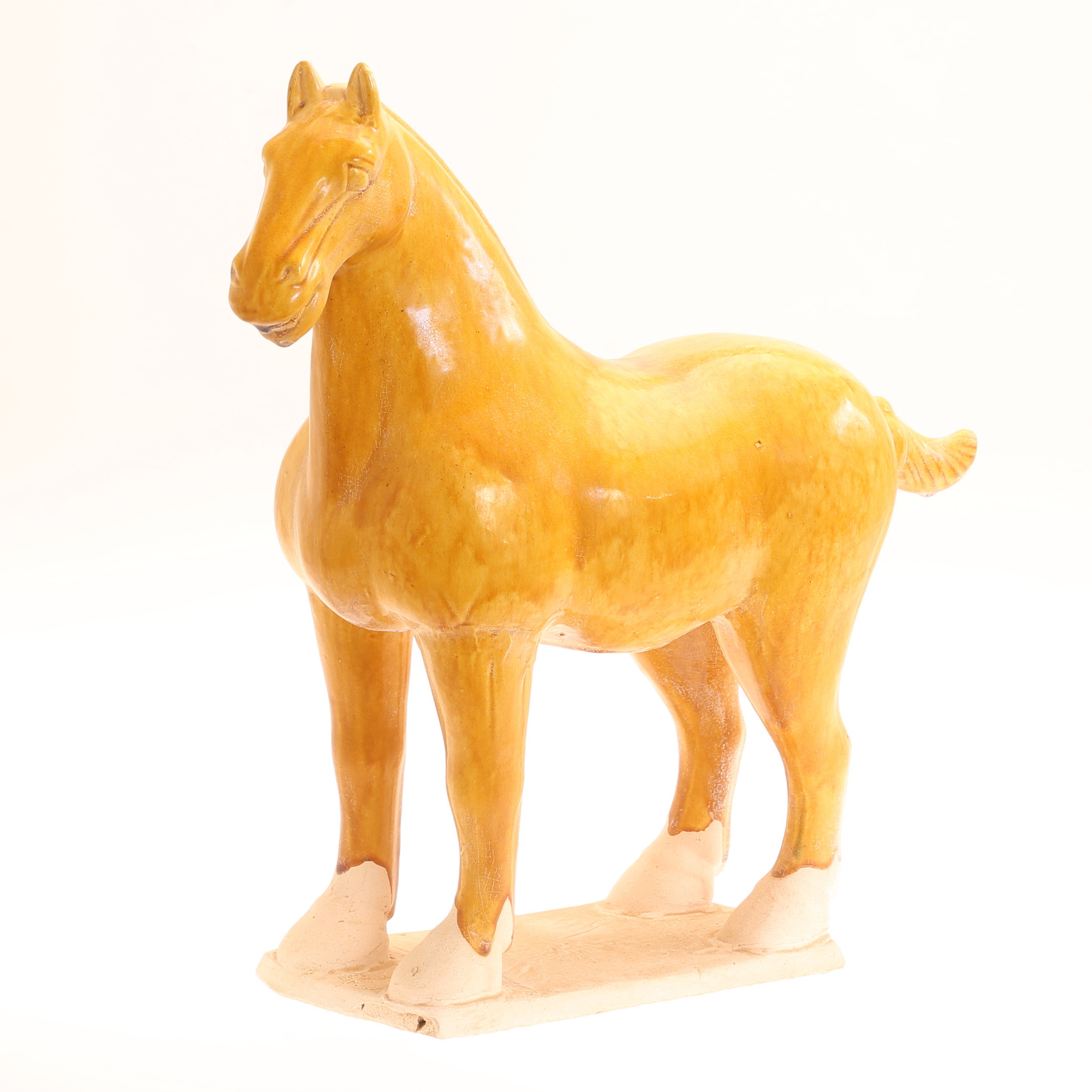 HÄST, lergods, Tangstil, samtida, Kina.