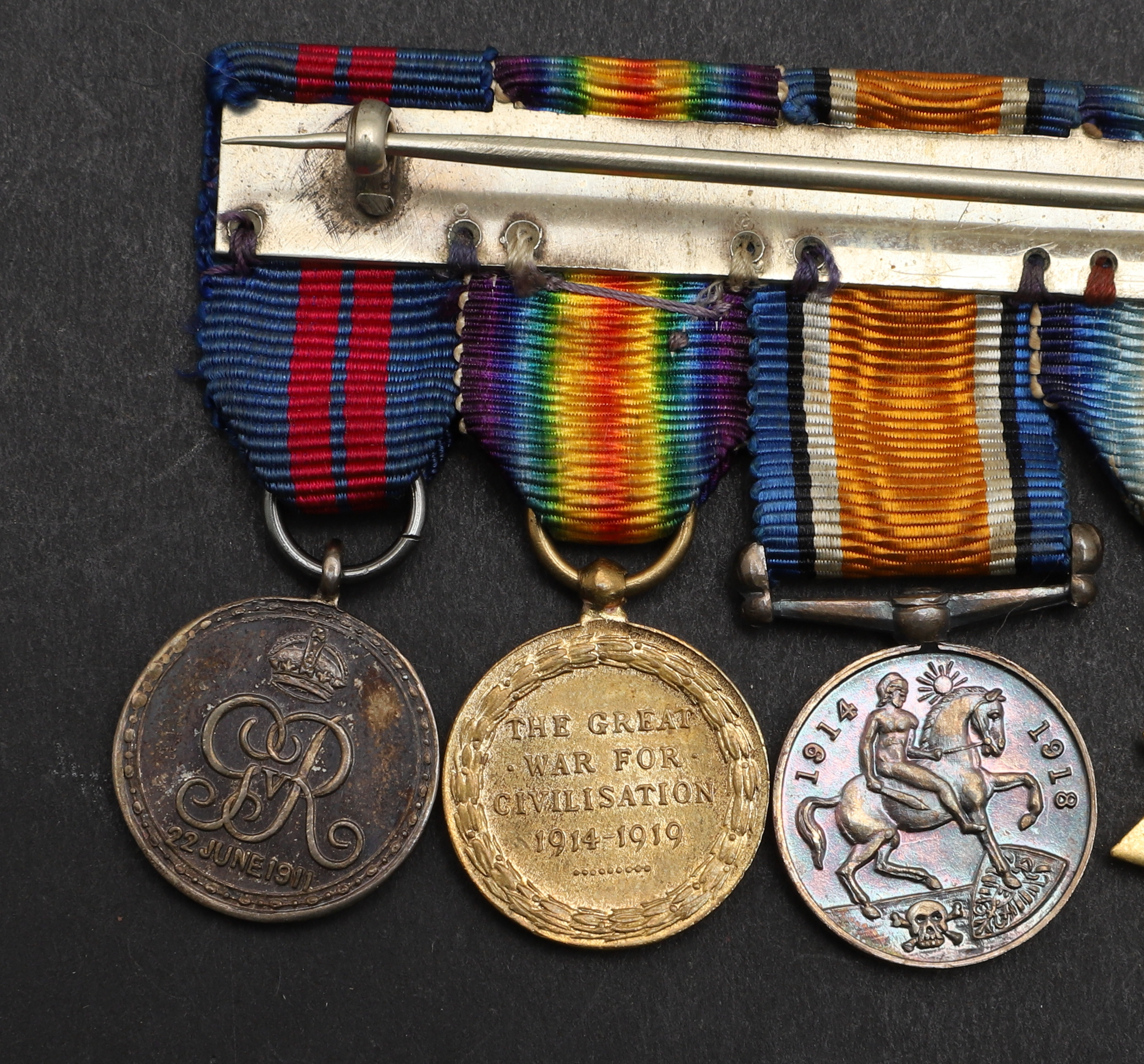 Originally Attributed Images for 4944981. A FIRST WORLD WAR DSO GROUP OF FIVE MINIATURES ...