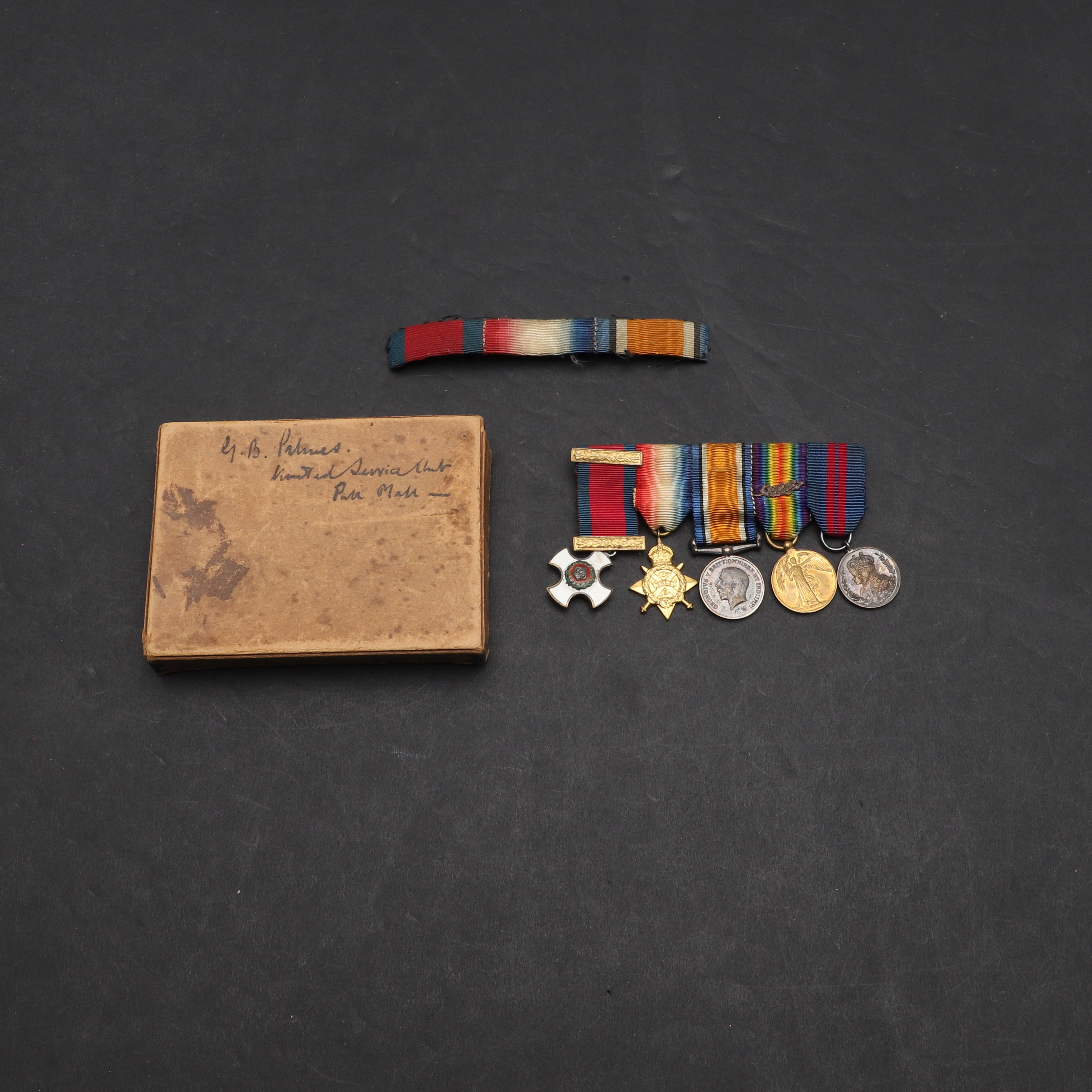 Originally Attributed Images for 4944981. A FIRST WORLD WAR DSO GROUP OF FIVE MINIATURES ...