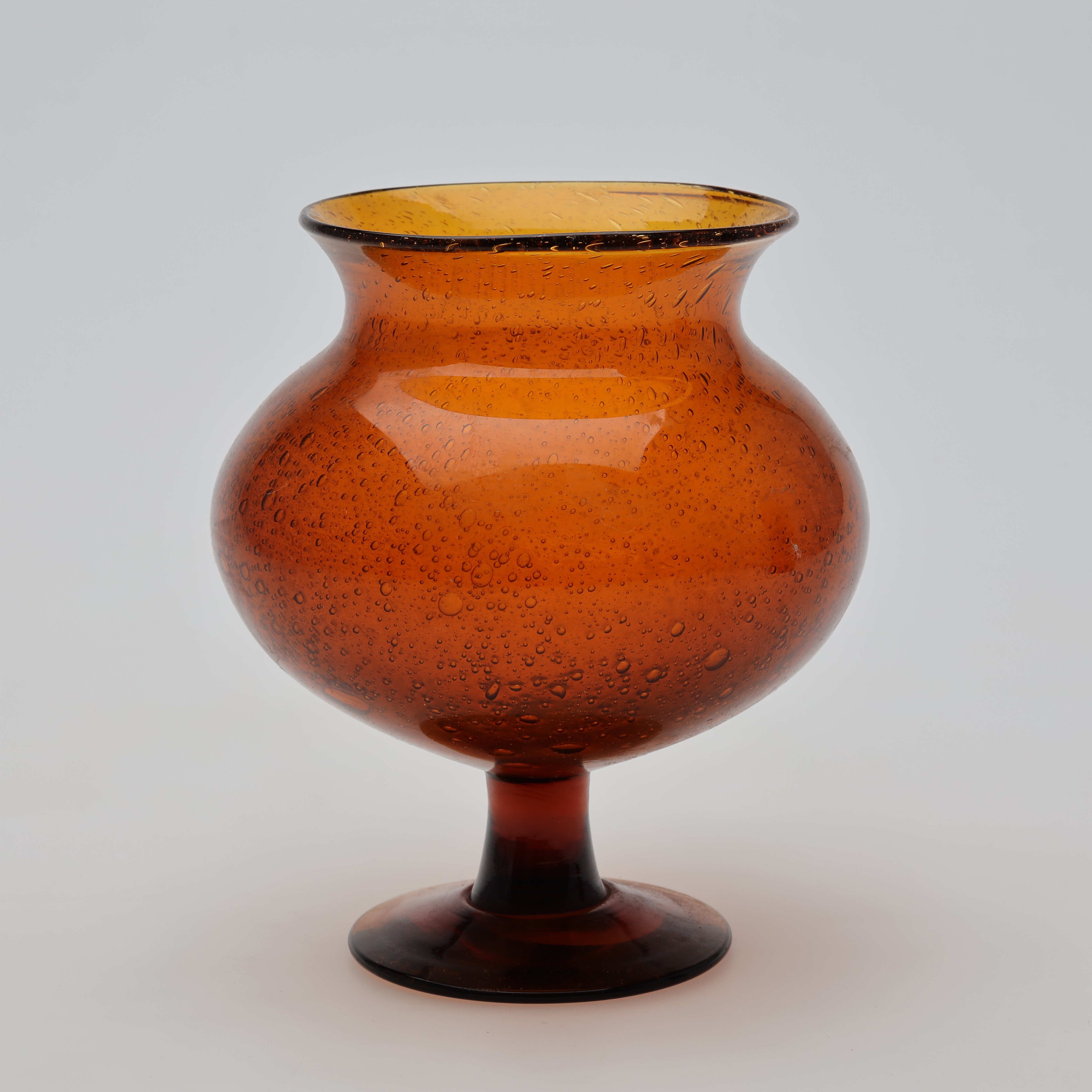 ERIK HÖGLUND. SKÅL, glas, Boda, signerad.