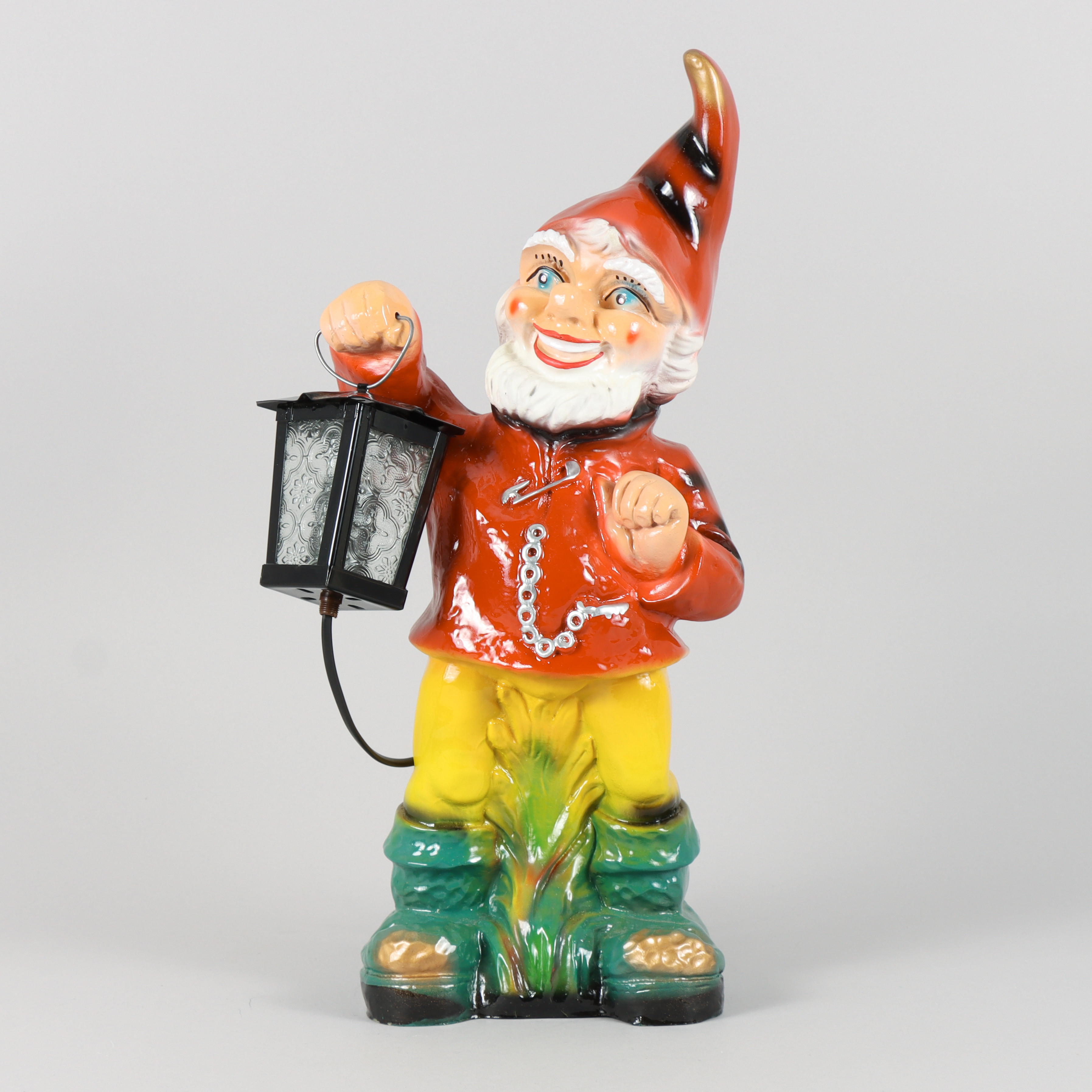 TOMTE med belysning, plastmaterial.