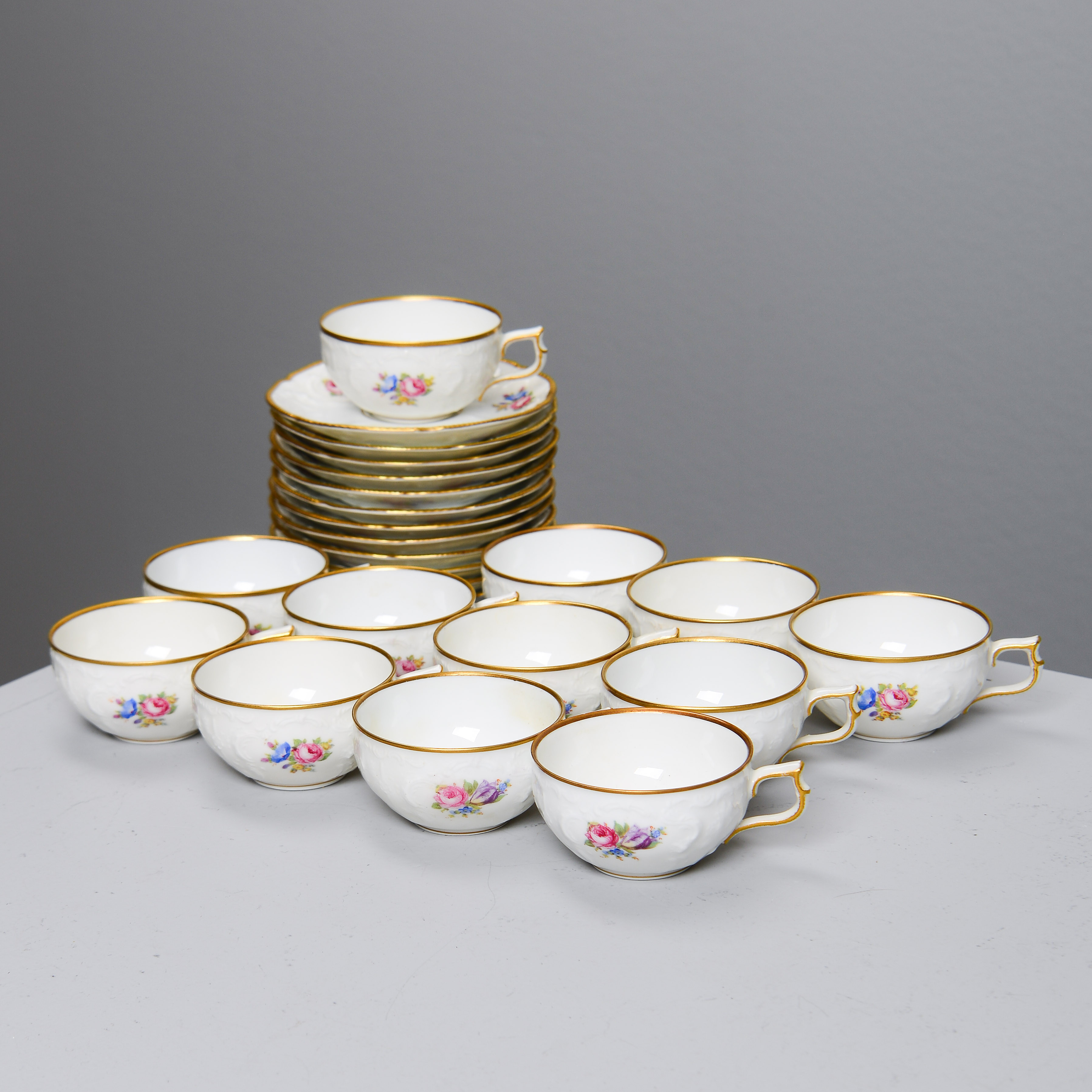 ROSENTHAL, "Sanssouci", 12 moccakoppar, Tyskland.