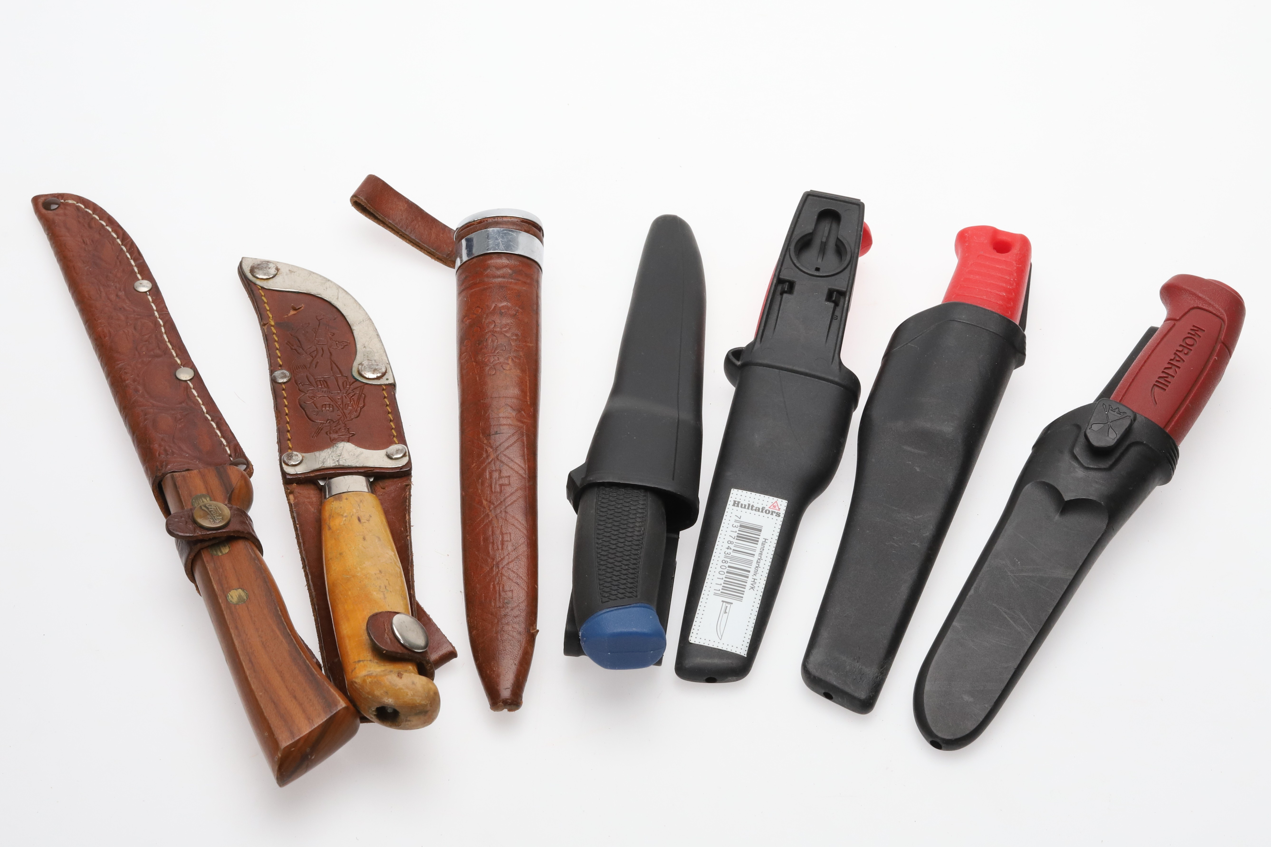 KNIVAR, 7 st, Erik Frost Mora, Geilo, mfl.