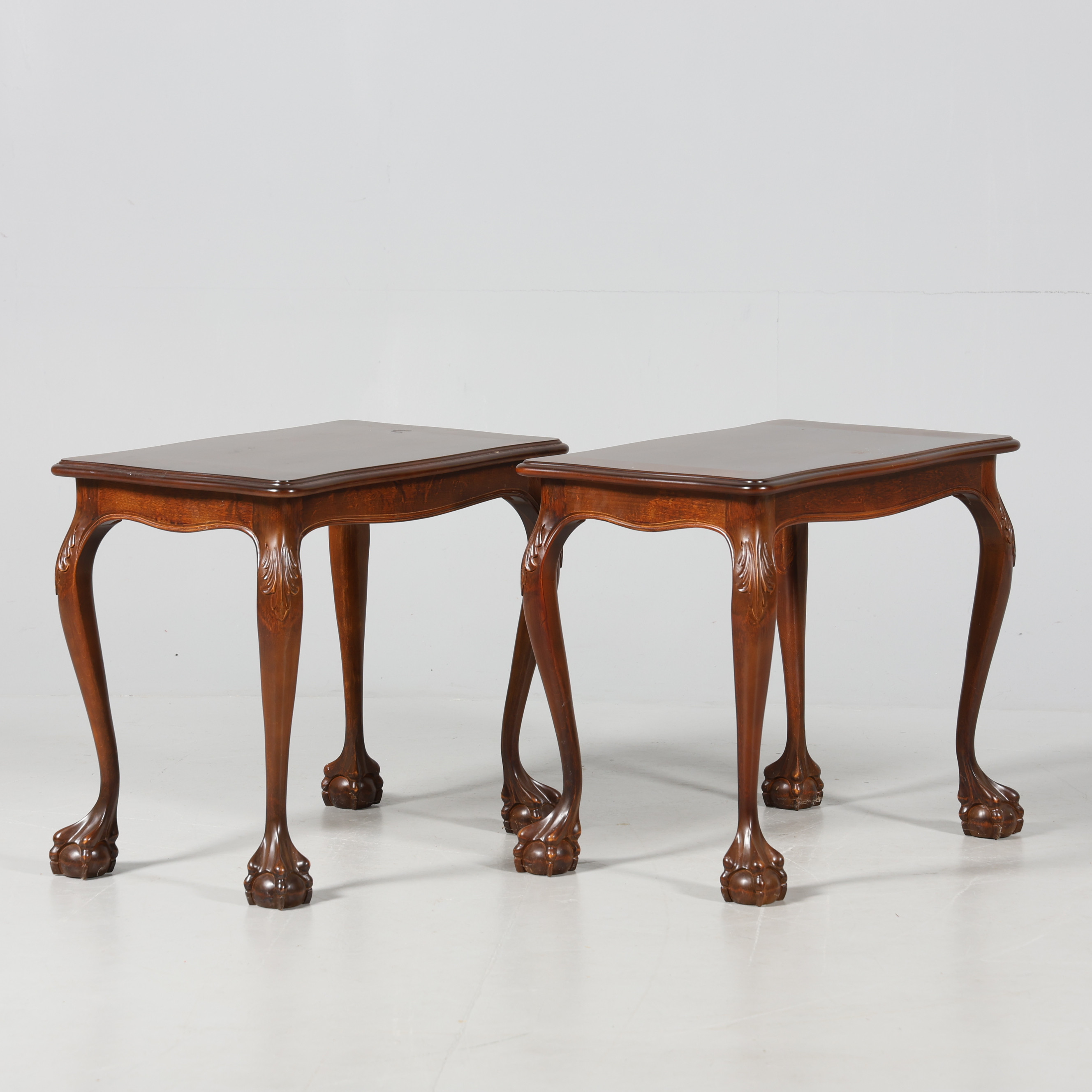 SIDOBORD, 1 par, chippendalestil.