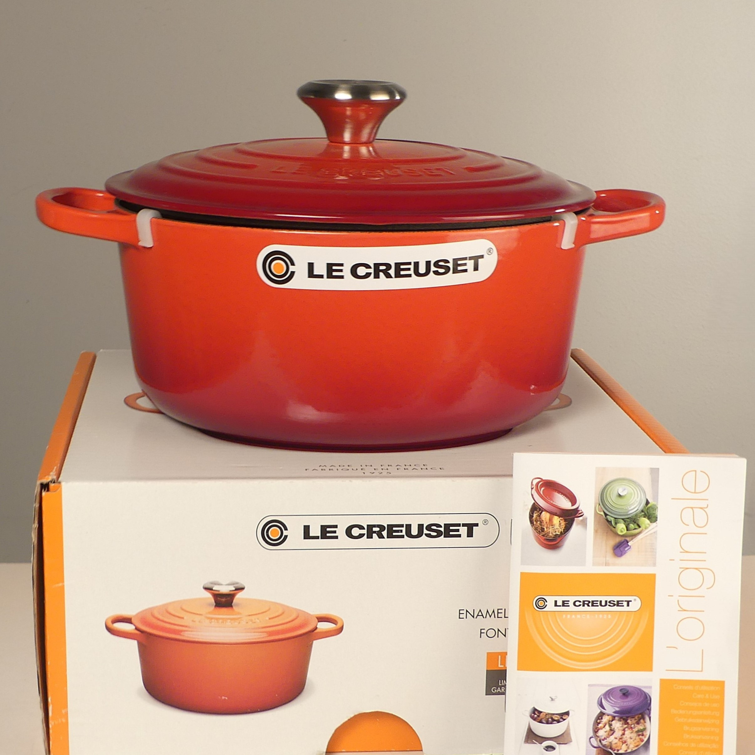 GJUTJÄRNSGRYTA, emaljerad, Le Creuset Signature.