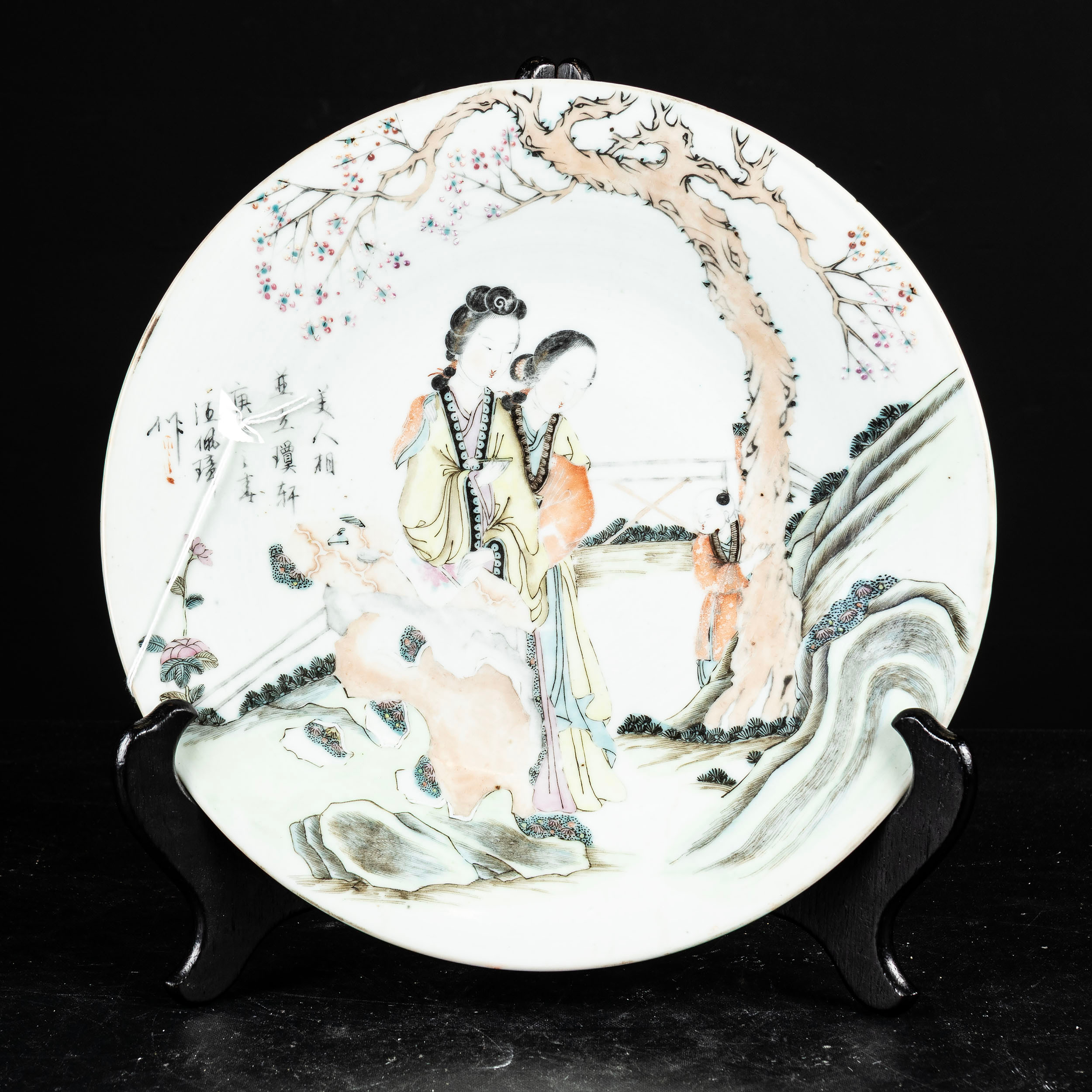 FAT, porslin, Kina, 1800 - tal.