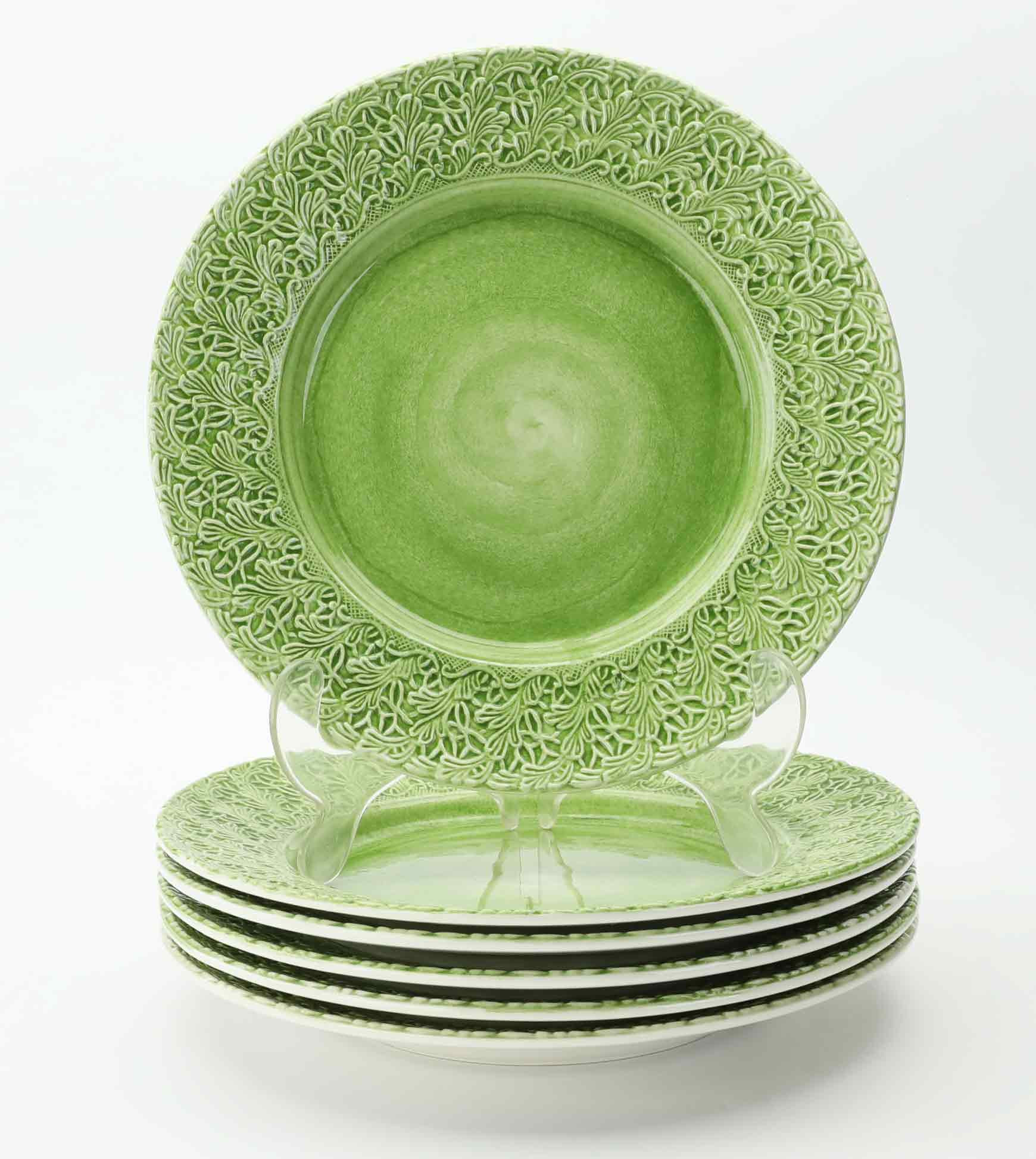 TALLRIKAR, 6 st, Keramik, Mateus, Portugal.