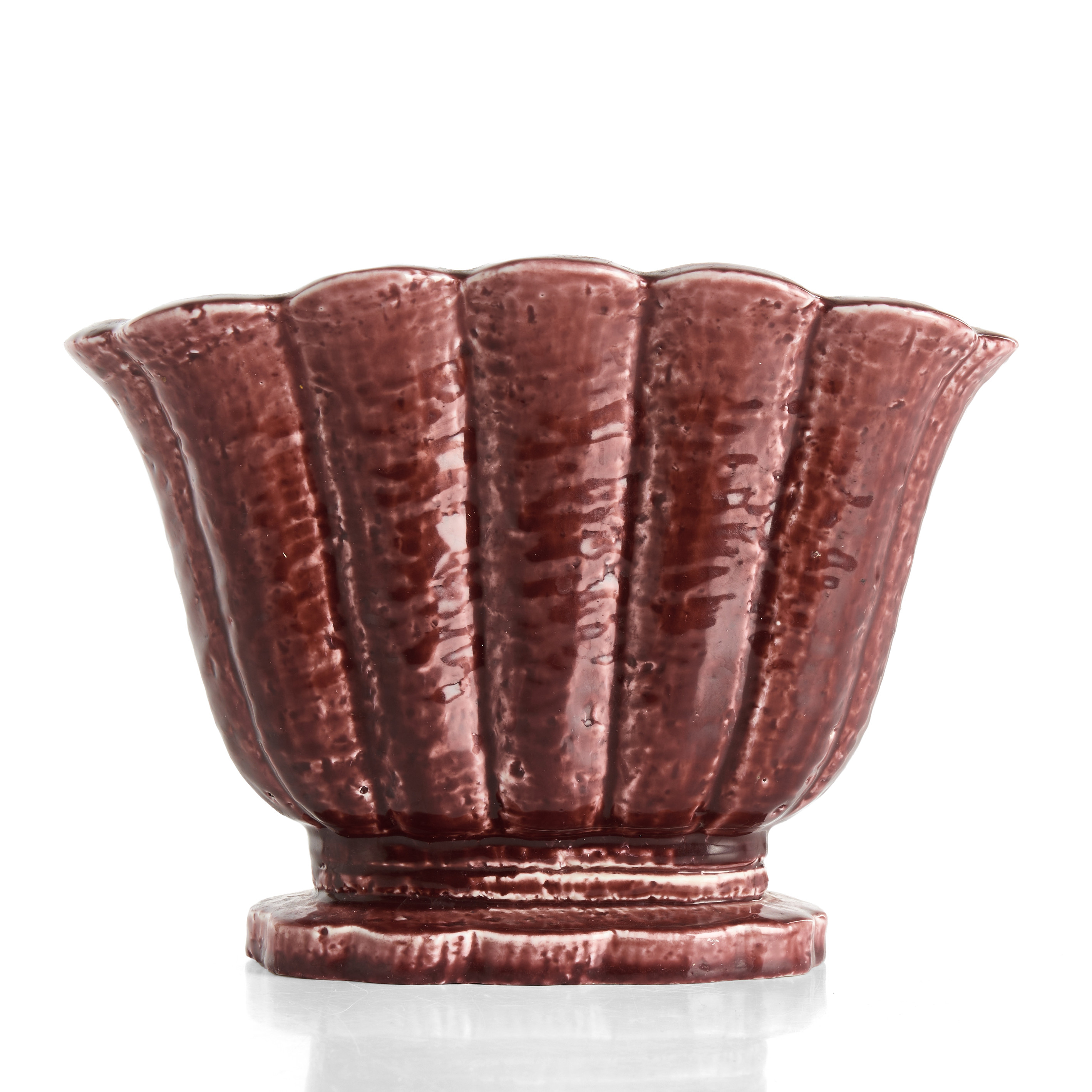 TULPANVAS, Gunnar Nylund för Rörstrand, röd chamotte.