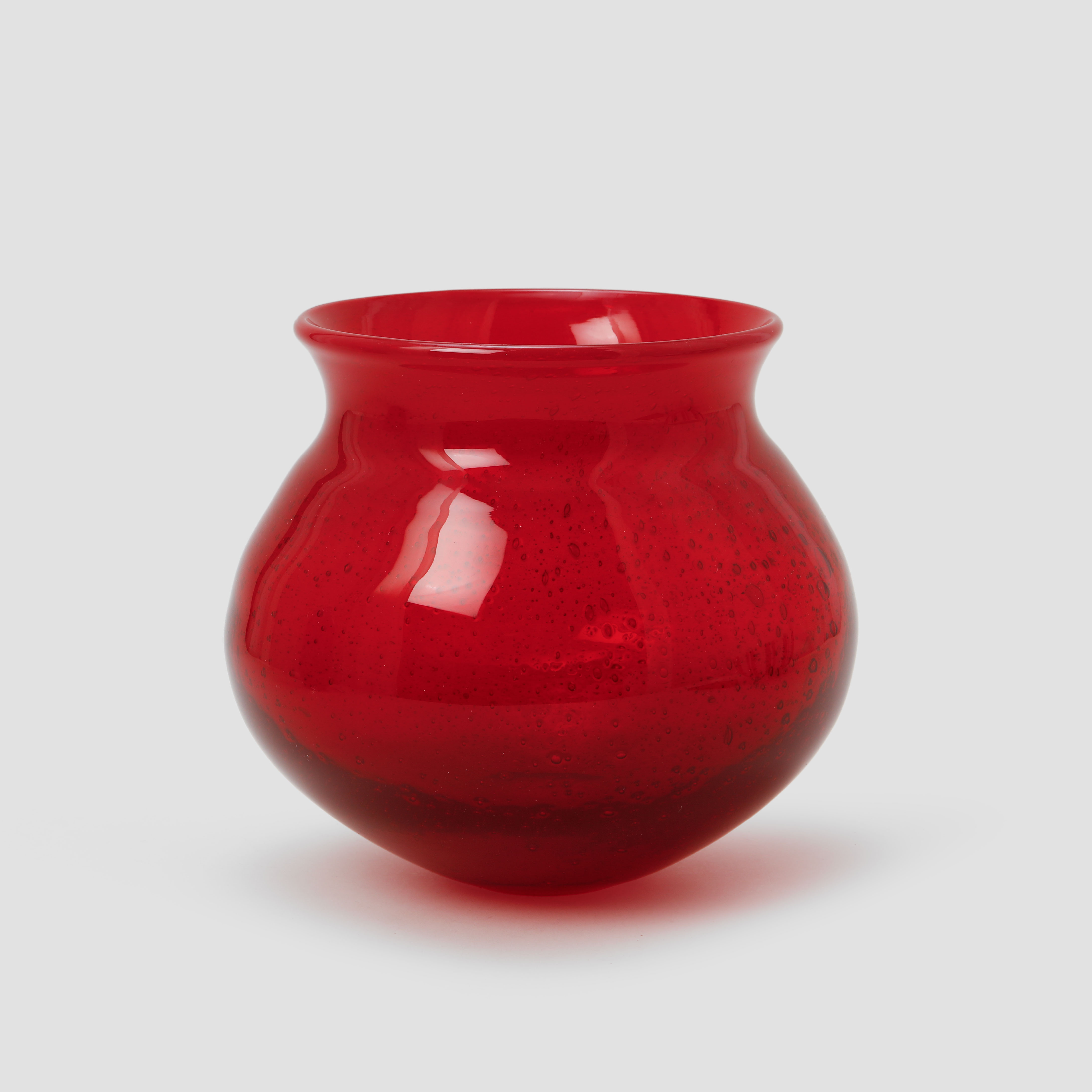 ERIK HÖGLUND. Urna/vas, glas.