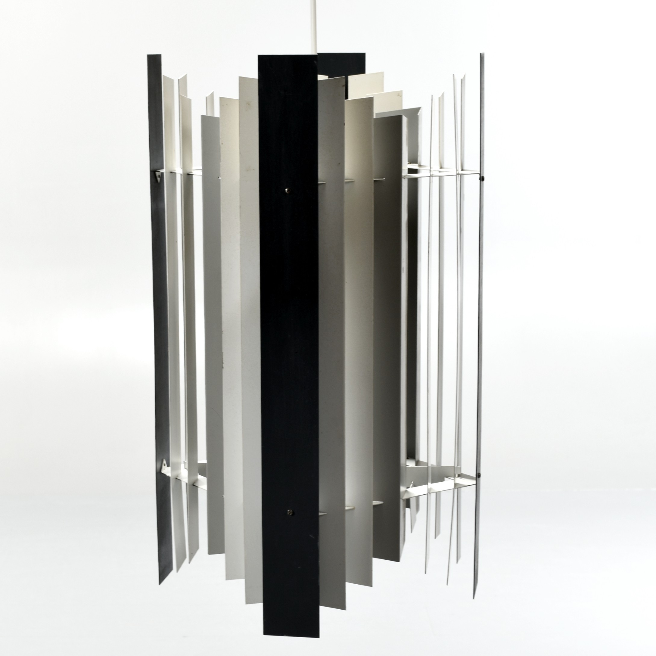 PREBEN DAL. Zig-Zag, Taklampa, för Hans Følsgaard Elektro, 1960-tal.