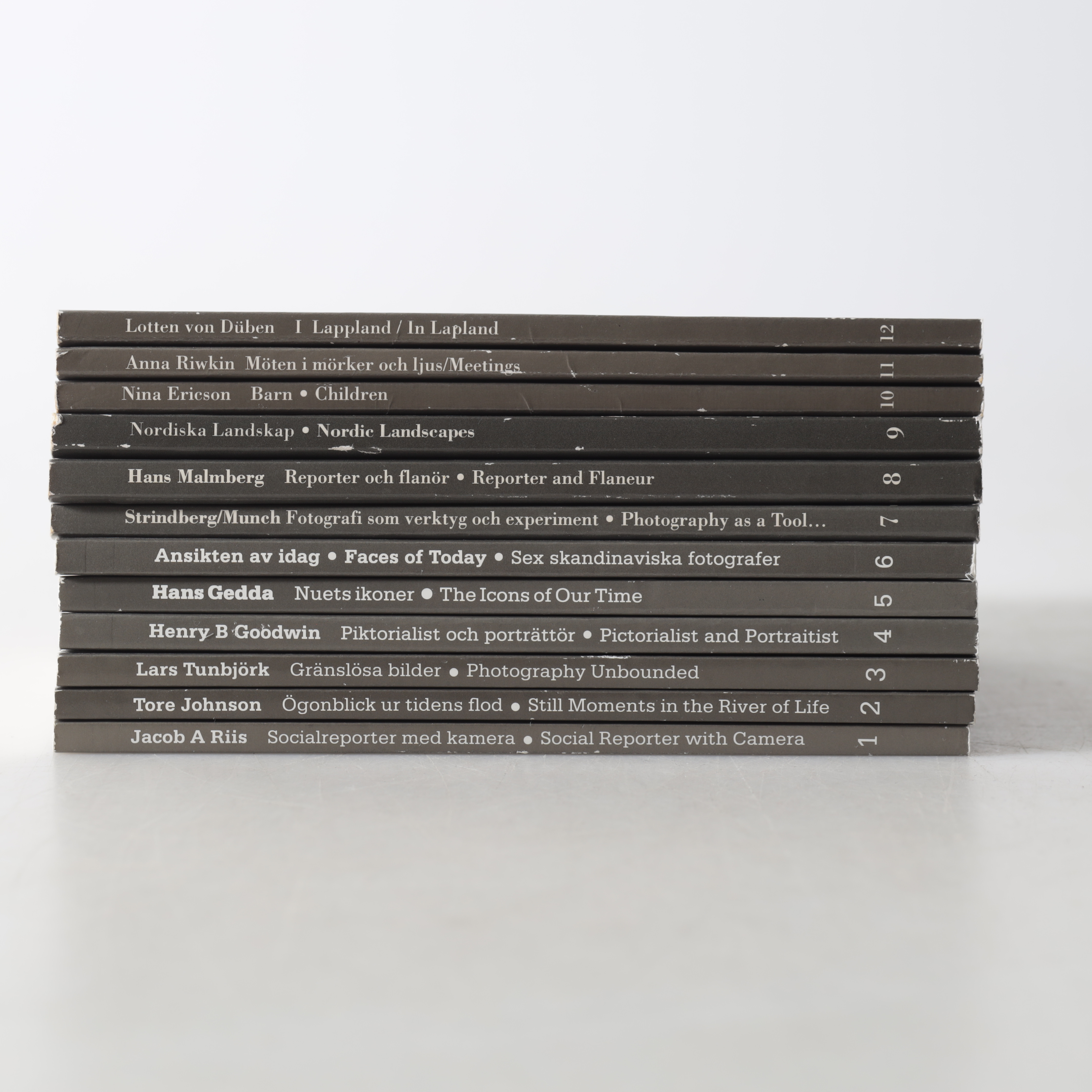 AKTUELL FOTOGRAFI, POCKET. Lucida serien, Skandinaviska fotografer klassiska och nutida.