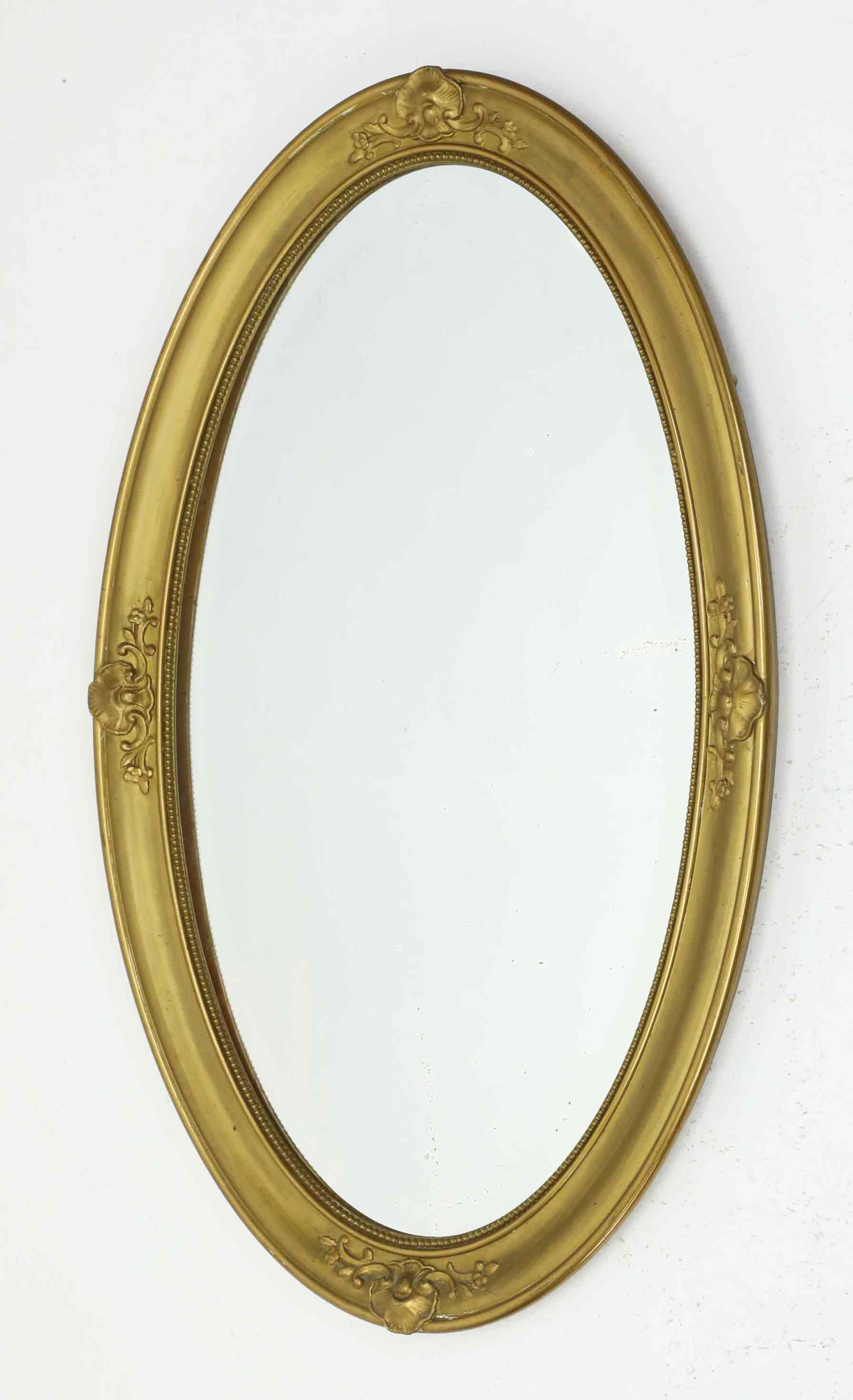 SPEGEL, facettslipat glas, Gustaviansk stil.