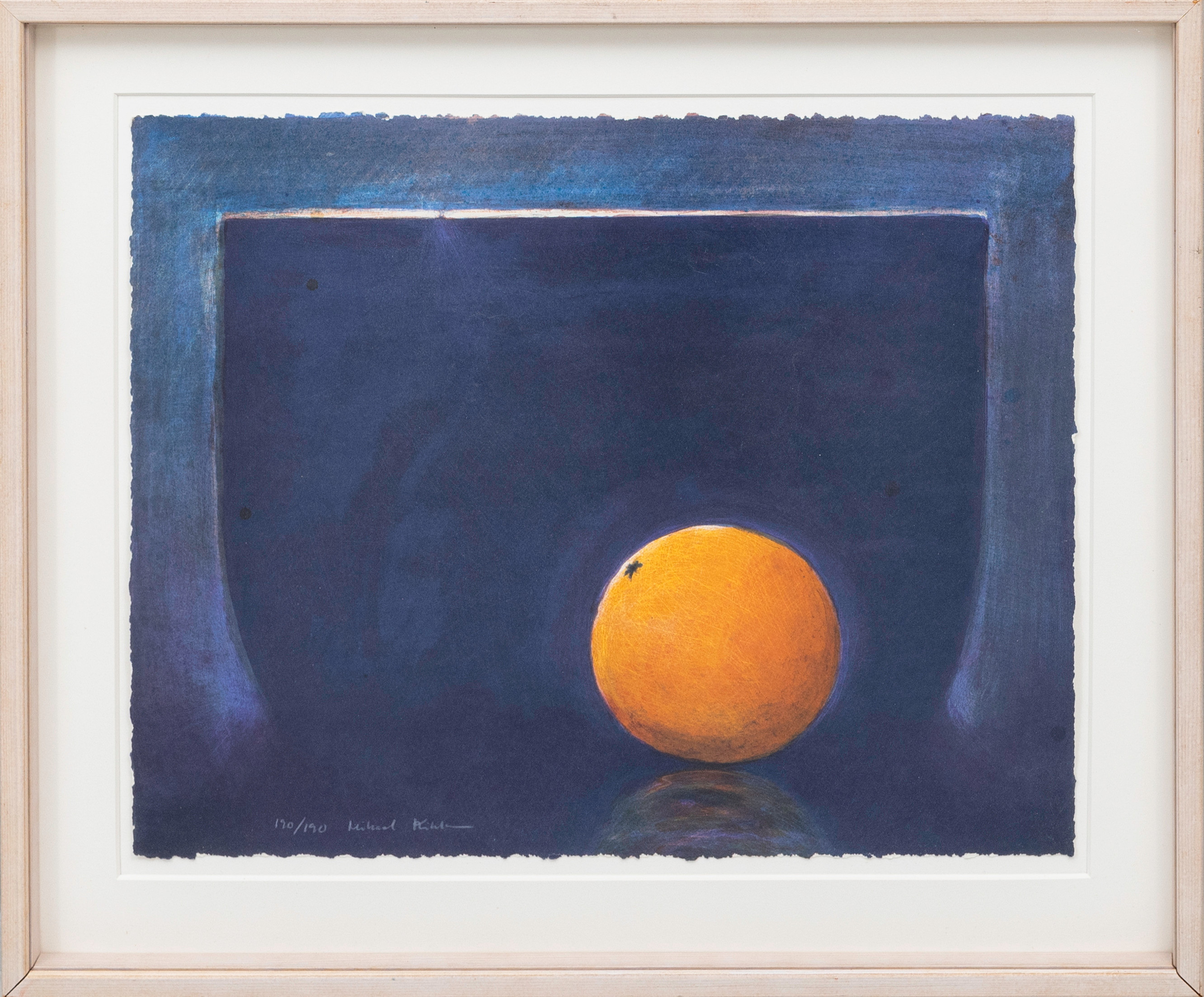 MIKAEL KIHLMAN (1953-). Komposition, färglitografi, signerad, numrerad 190/190.