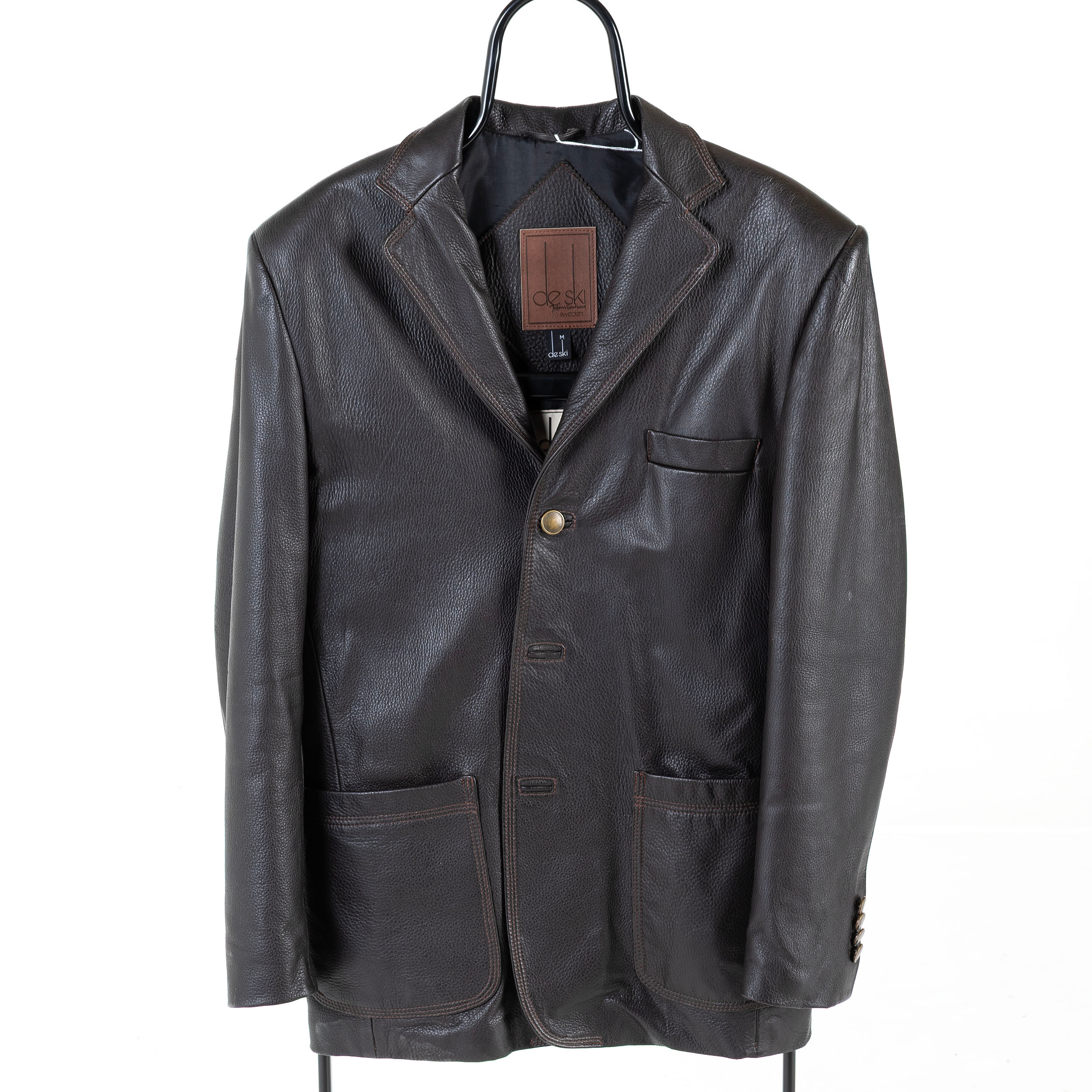 JAN VESTERBERG. Herrjacka, älgskinn, DeSki, numrerad 3/50, strl M.