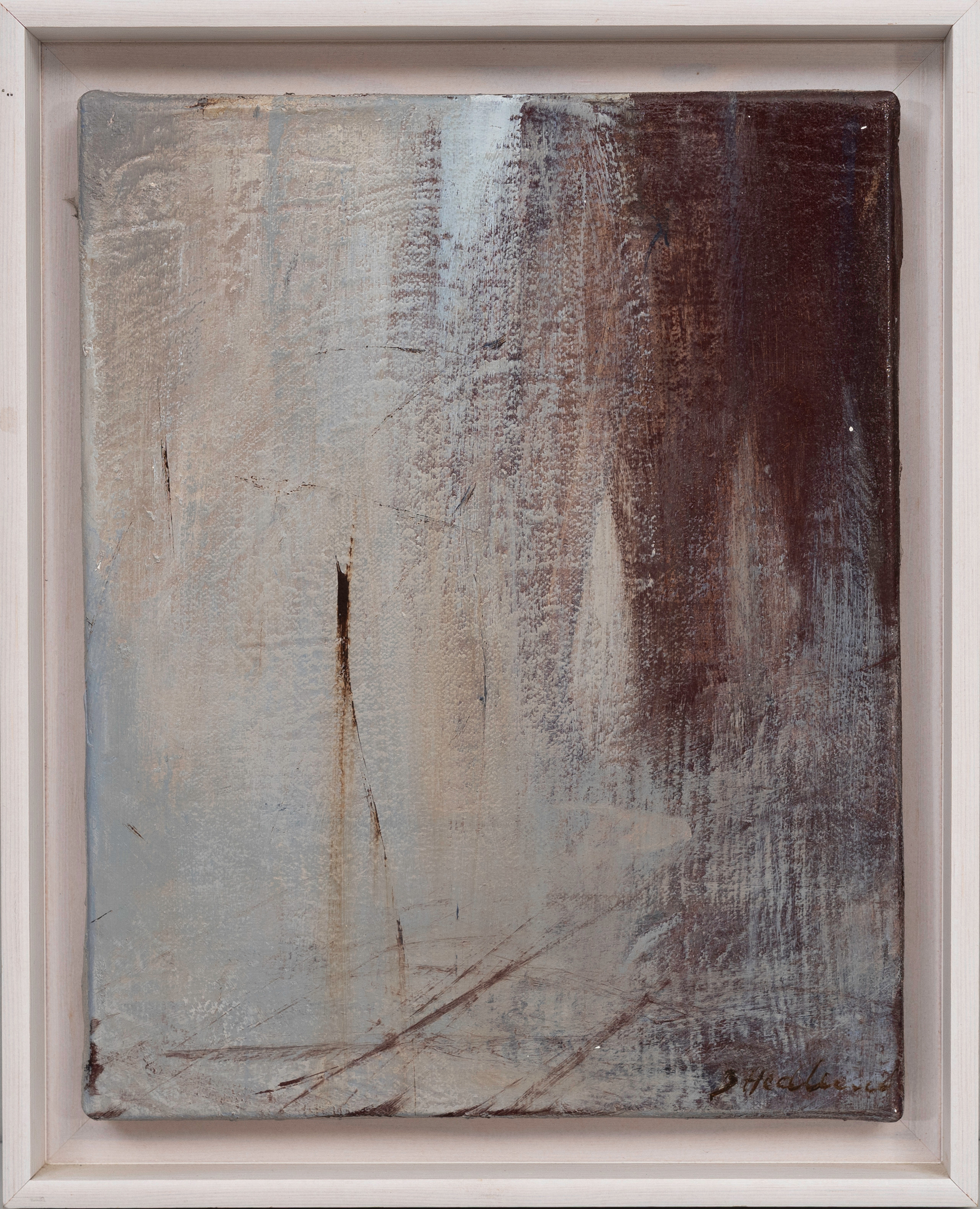 BODIL HEDLUND ( 1946-). Utan titel, olja på duk, signerad, B Hedlund.