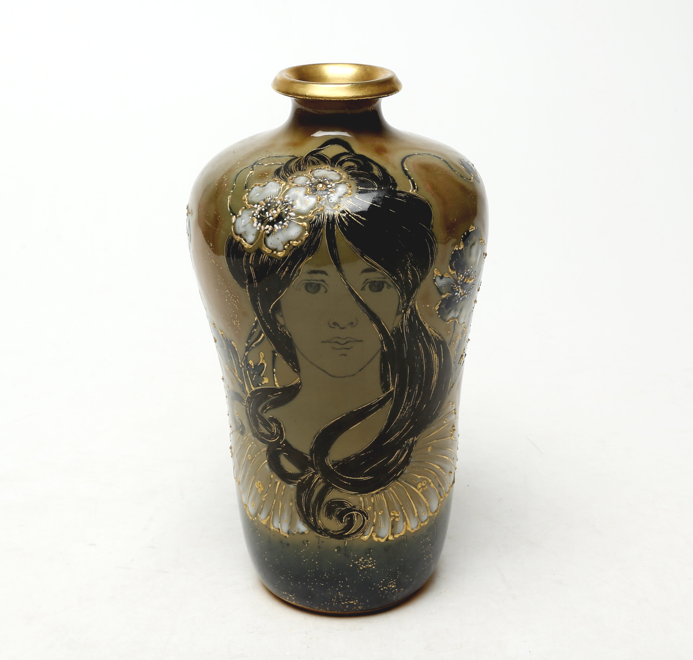 VAS, porslin, Turn Teplitz, Österrike, signerad.