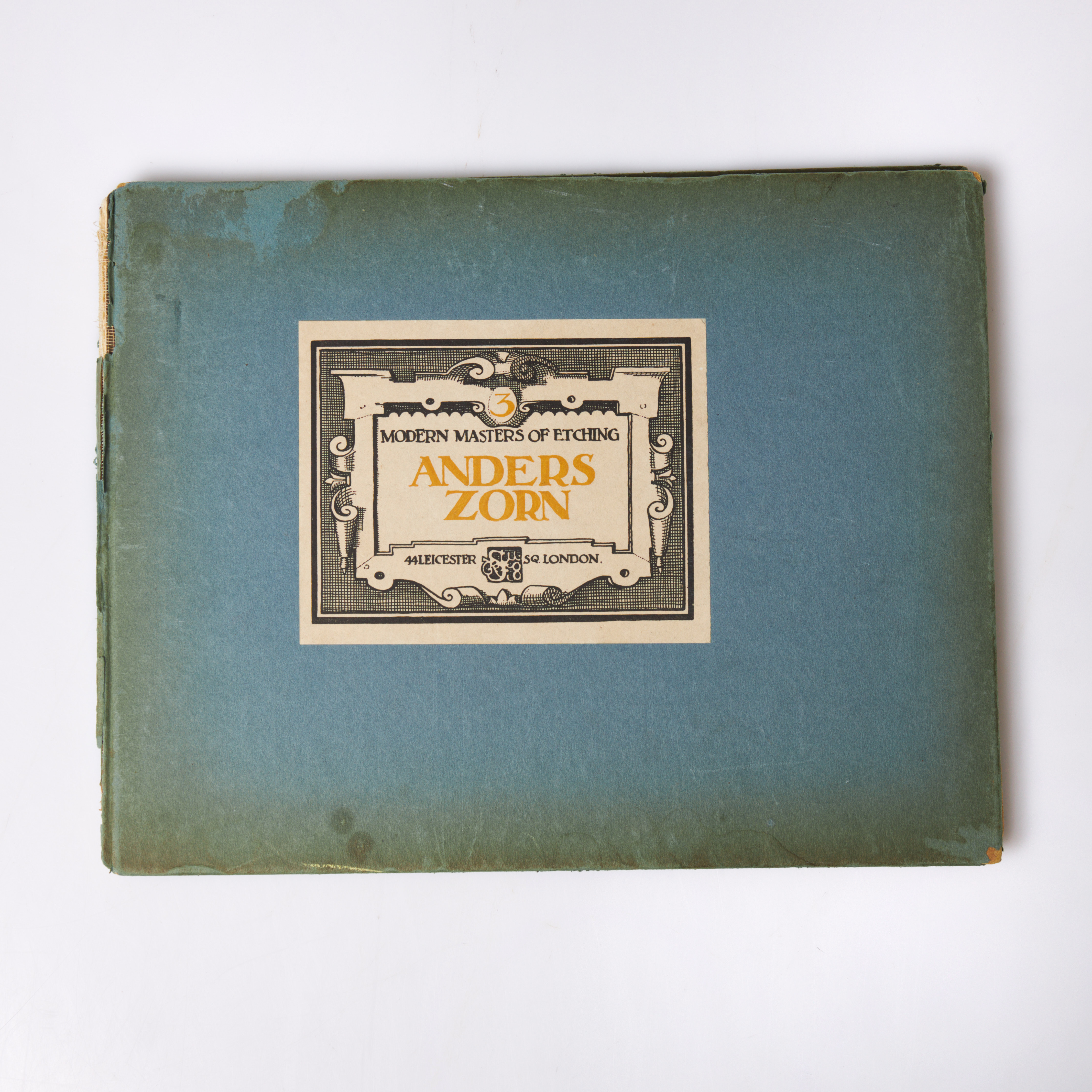 ANDERS ZORN. Modern masters of etching, Introduction by Malcolm C. Salaman, 1925.