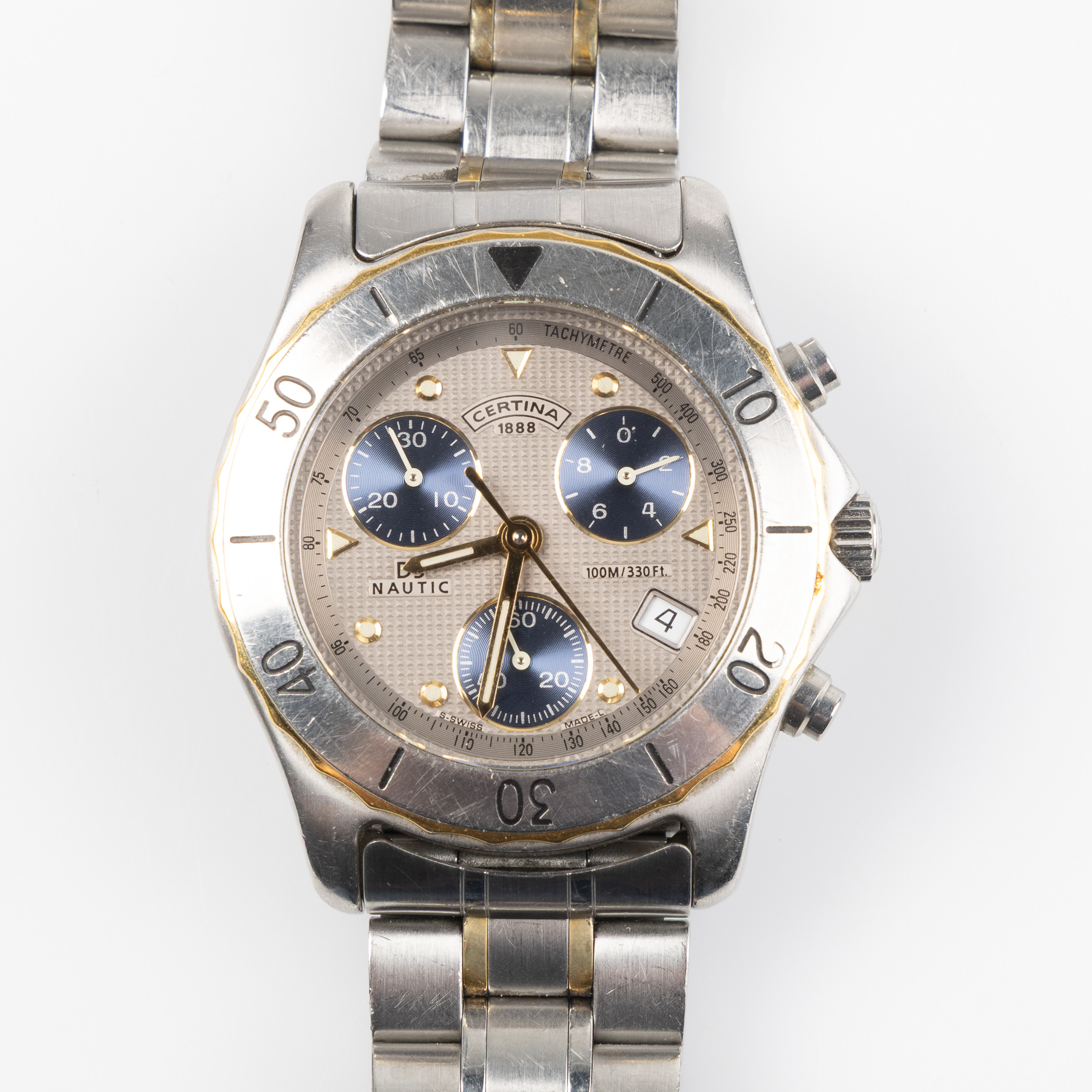 CERTINA, "DS Nautic", armbandsur, stål, quartz. 38 mm.