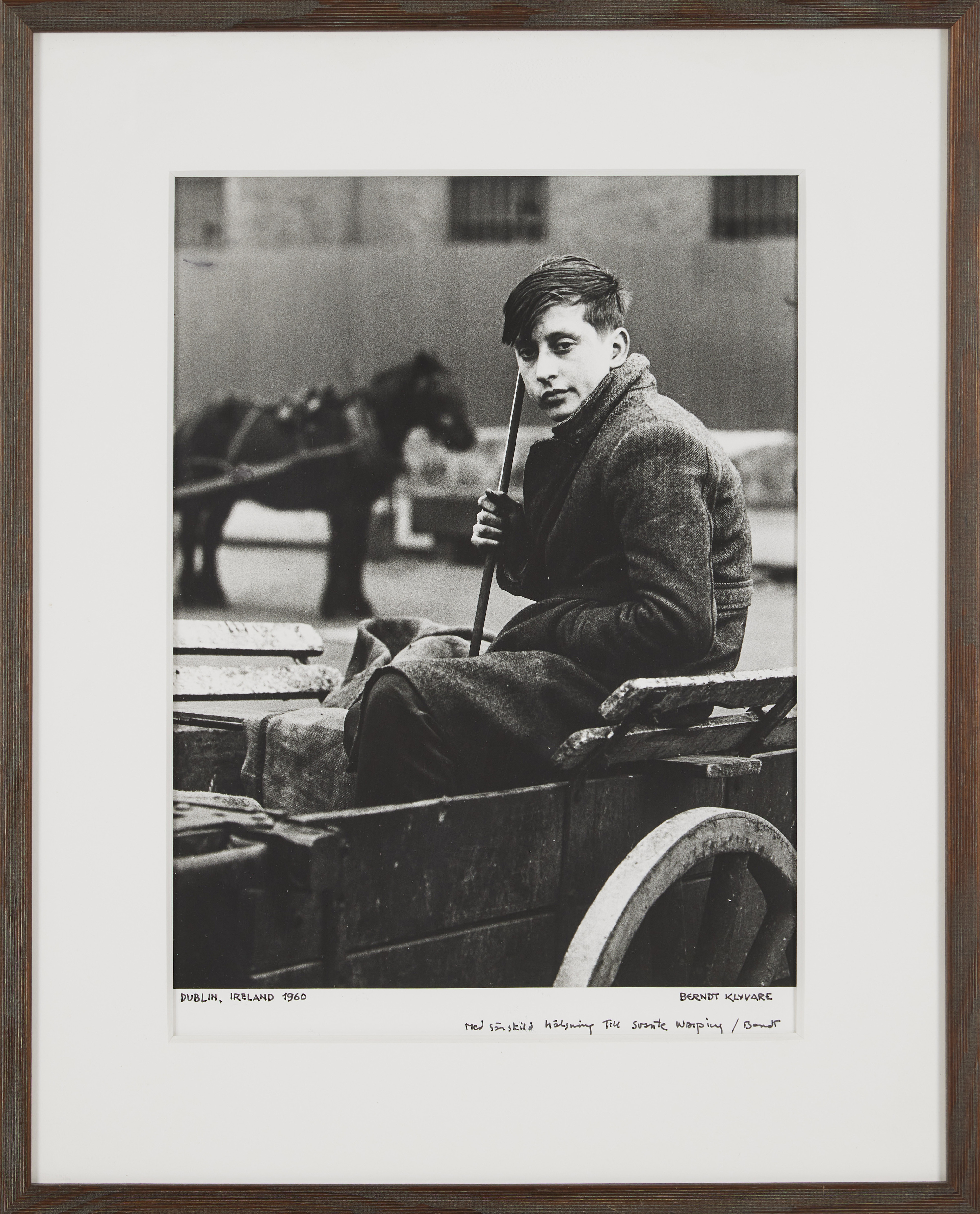 BERNDT KLYVARE (1929-2008). Dublin, Irland 1960.
