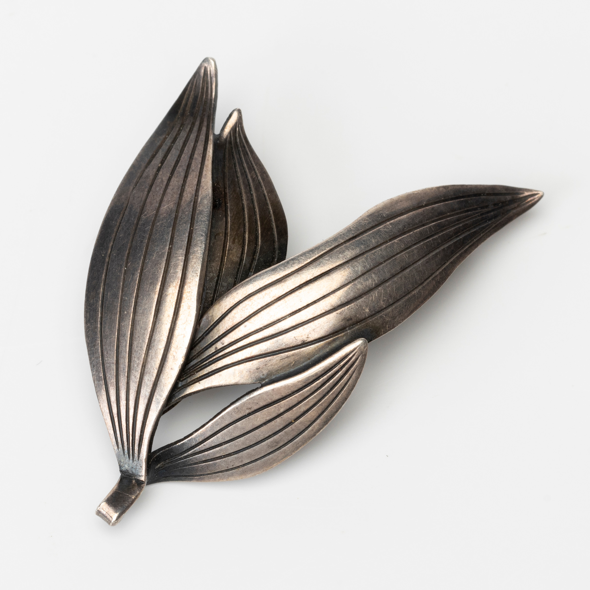 GERTRUD ENGEL. BROSCH, sterlingsilver, MIC, 1953.