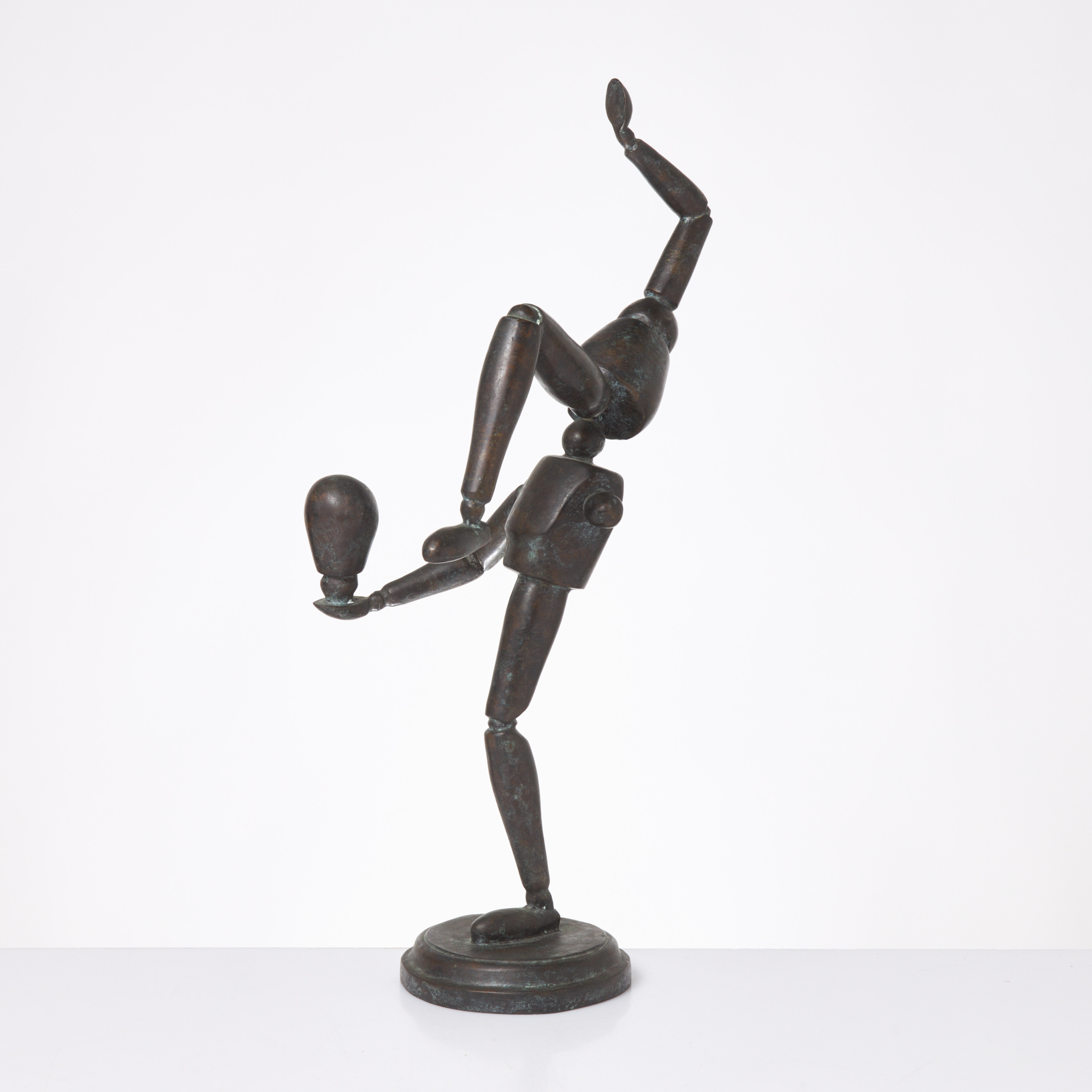 LARS TUNEBO. Skulptur, brons. signerad Lars undertill.