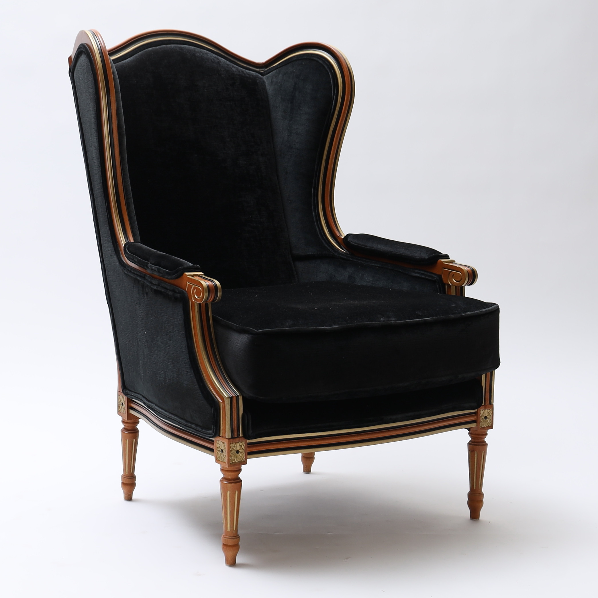 FÅTÖLJ, BERGERÉ, England, 1900/2000-tal.