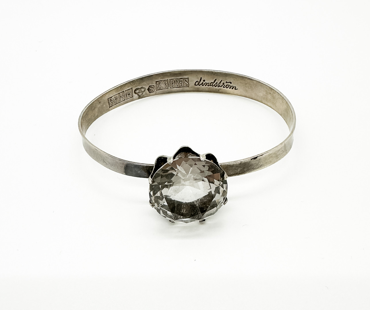 BENGT HALLBERG. 1974. Armband Sterling Silver.