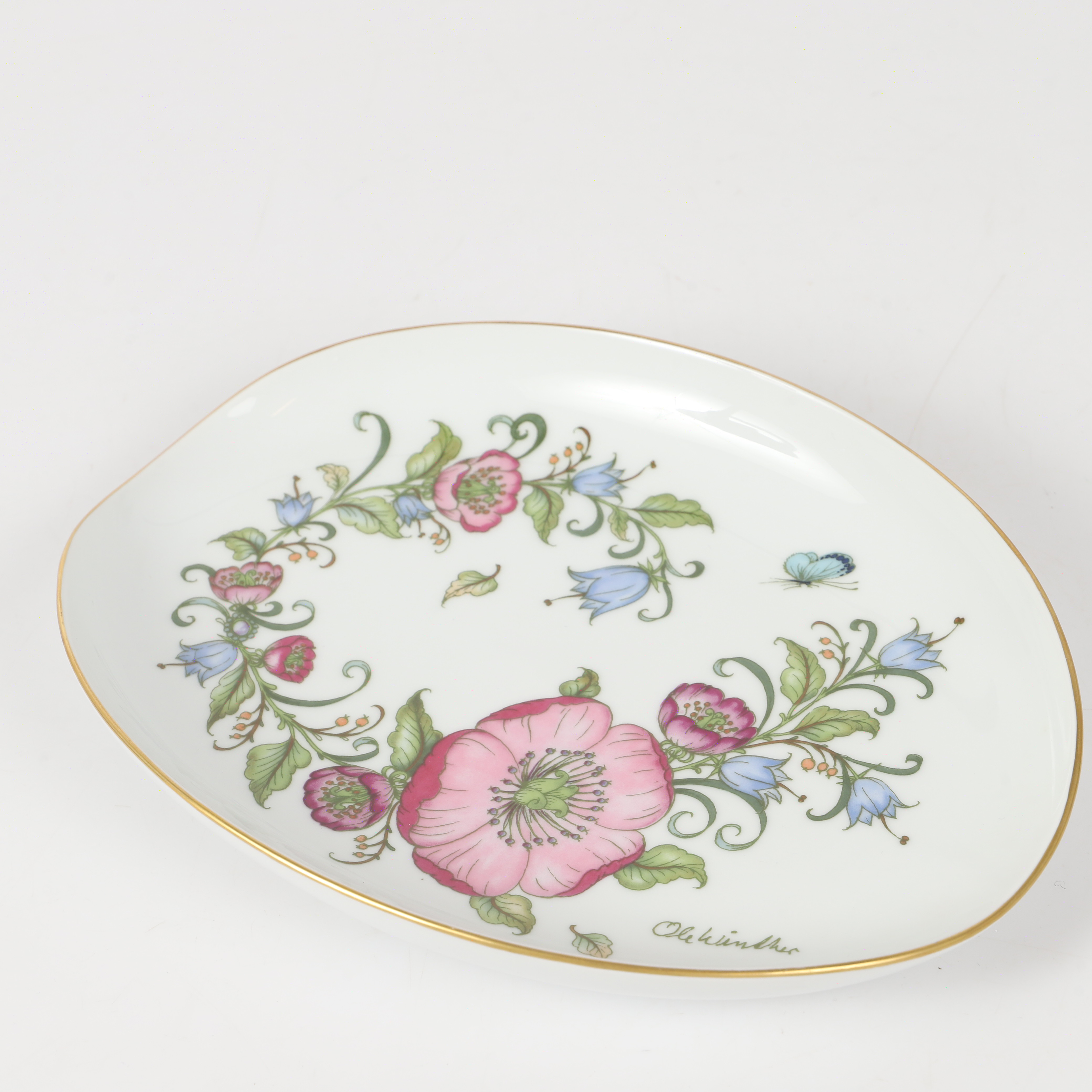 OLE WINTHER. Fat, porslin, Hutschenreuther, Tyskland.