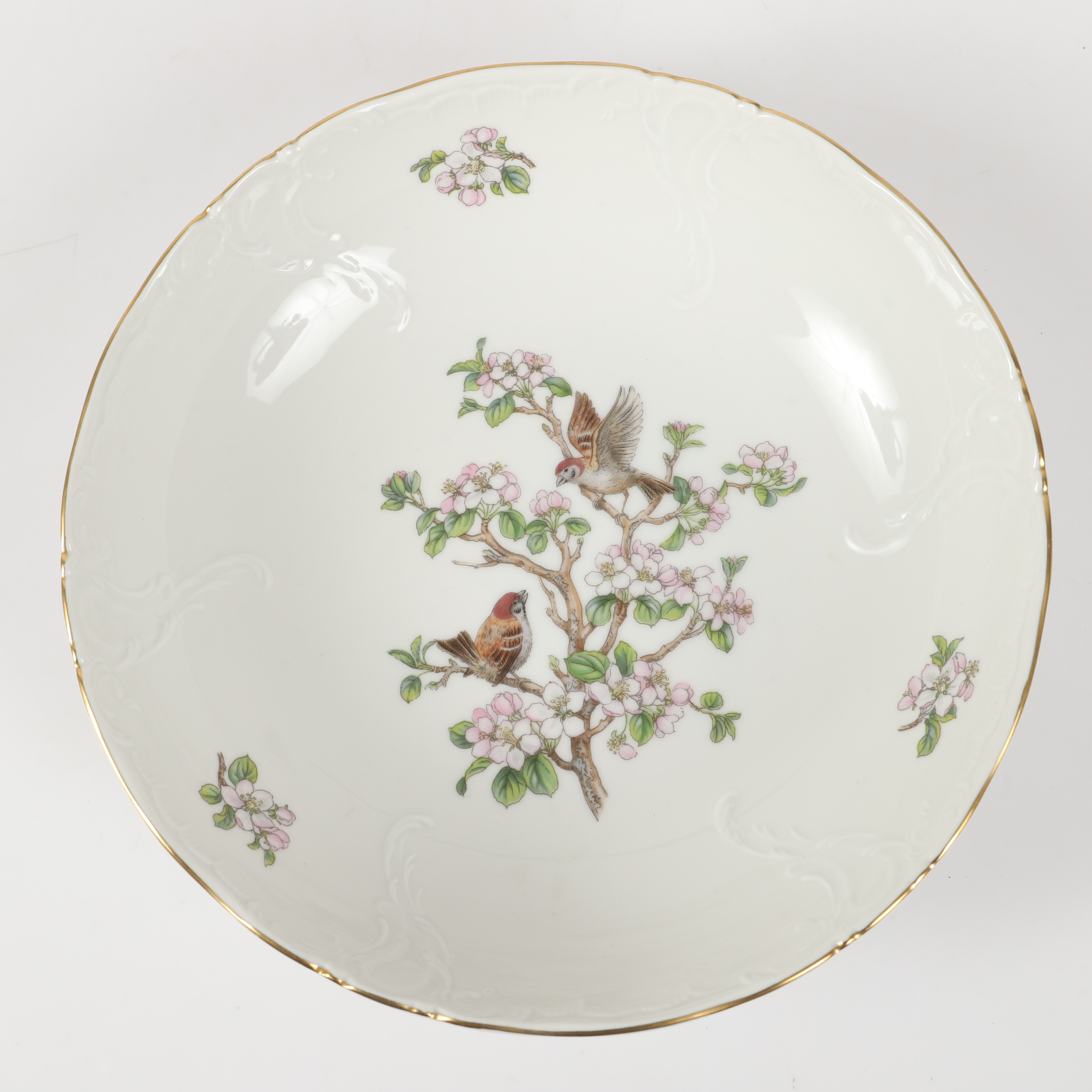 SKÅL, "Forår/Gardensong", porslin, Royal Copenhagen, Danmark.