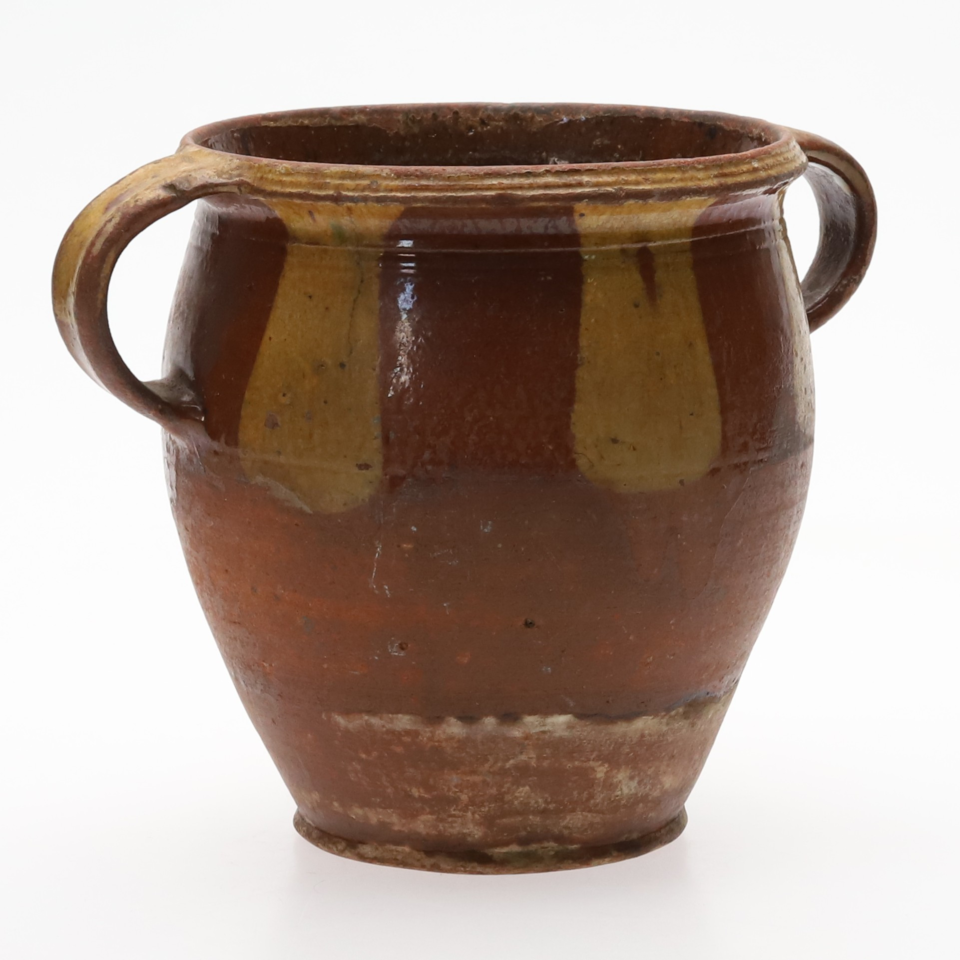 LERKRUS, delvis glaserat, 1800-tal.