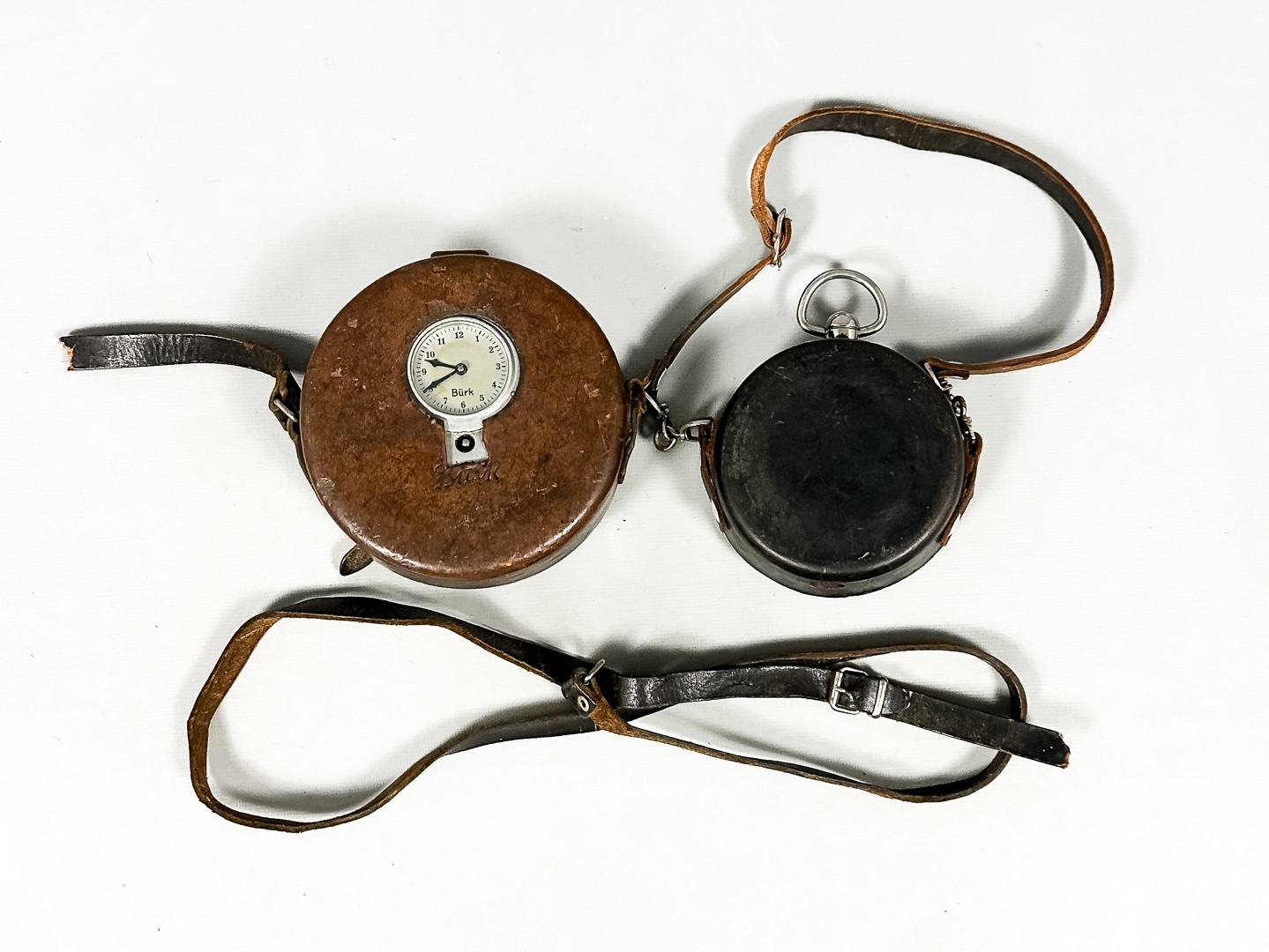 VÄKTARKLOCKA, 2 st, Detect & Bürk, Frankrike och Tyskland.